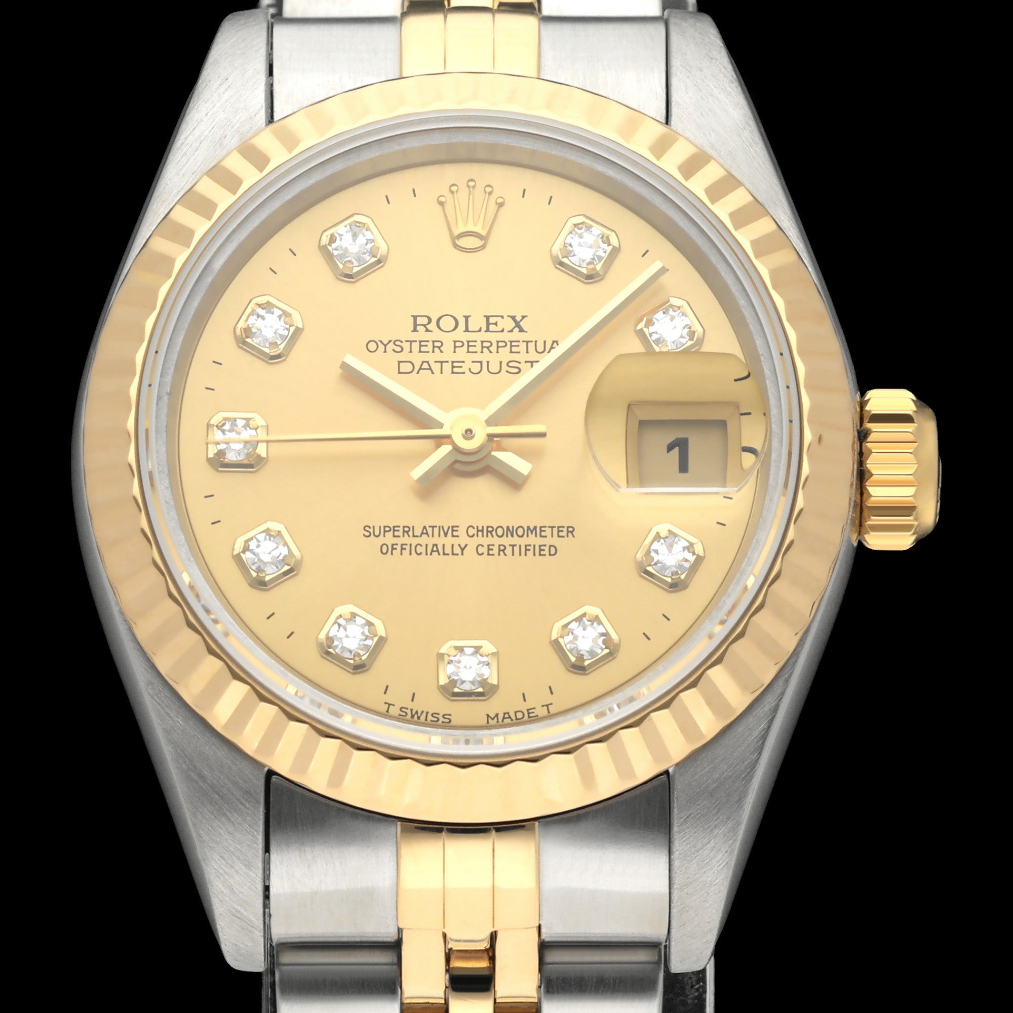 Rolex Lady-Datejust 69173G - 1996 - Rolex horloge - Rolex kopen - Rolex dames horloge - Trophies Watches