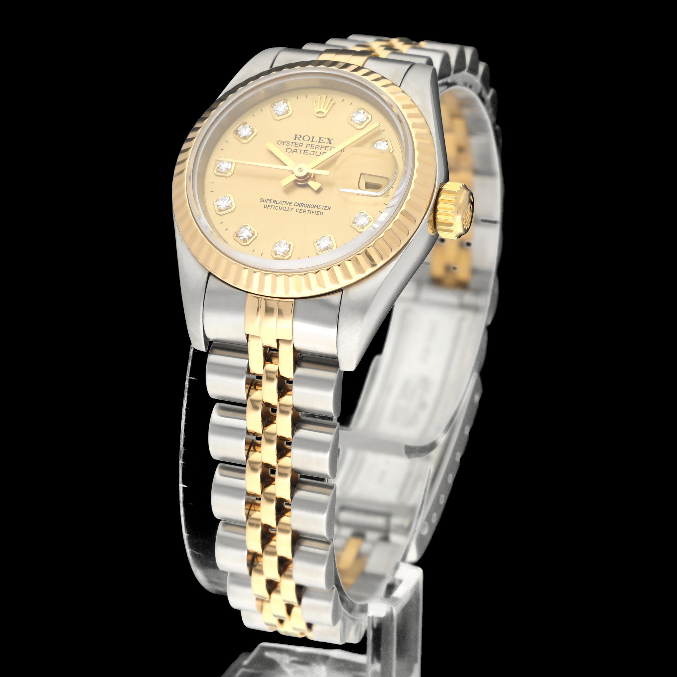 Rolex Lady-Datejust 69173G - 1997 - Rolex horloge - Rolex kopen - Rolex dames horloge - Trophies Watches