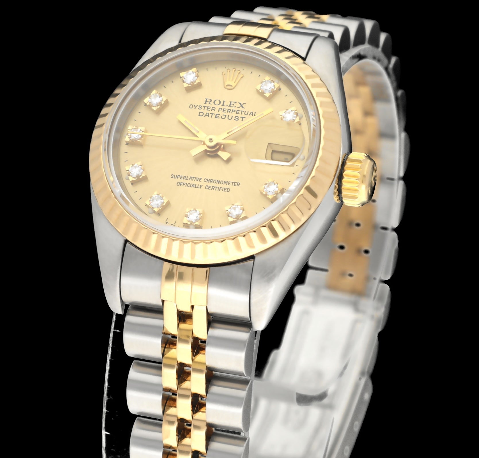Rolex Lady-Datejust 69173G - 1995 - Rolex horloge - Rolex kopen - Rolex dames horloge - Trophies Watches