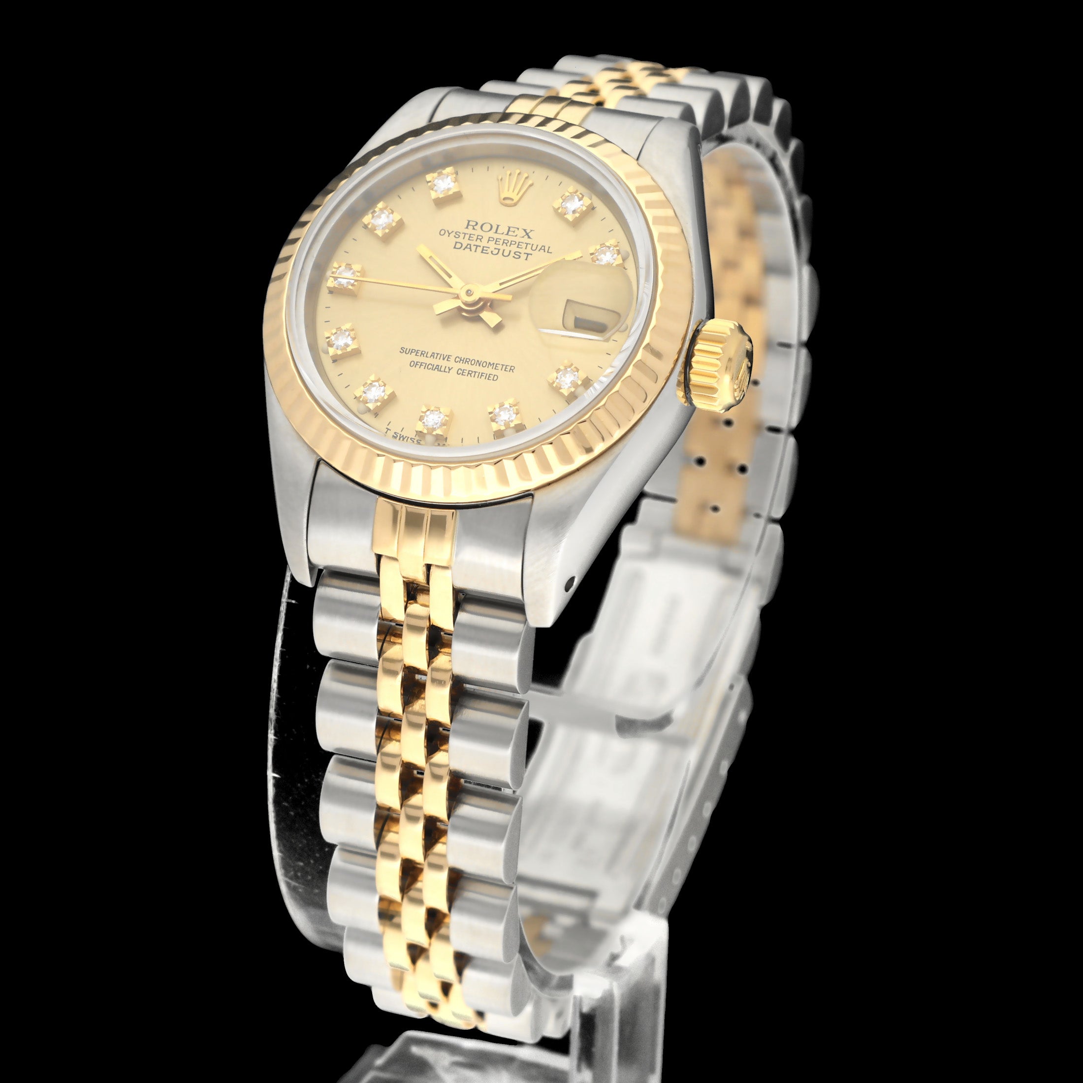 Rolex Lady-Datejust 69173G - 1989 - Rolex horloge - Rolex kopen - Rolex dames horloge - Trophies Watches