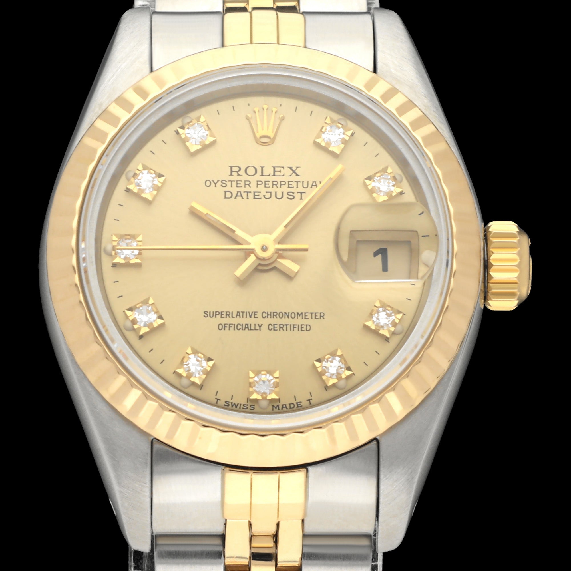 Rolex Lady-Datejust 69173G - 1989 - Rolex horloge - Rolex kopen - Rolex dames horloge - Trophies Watches
