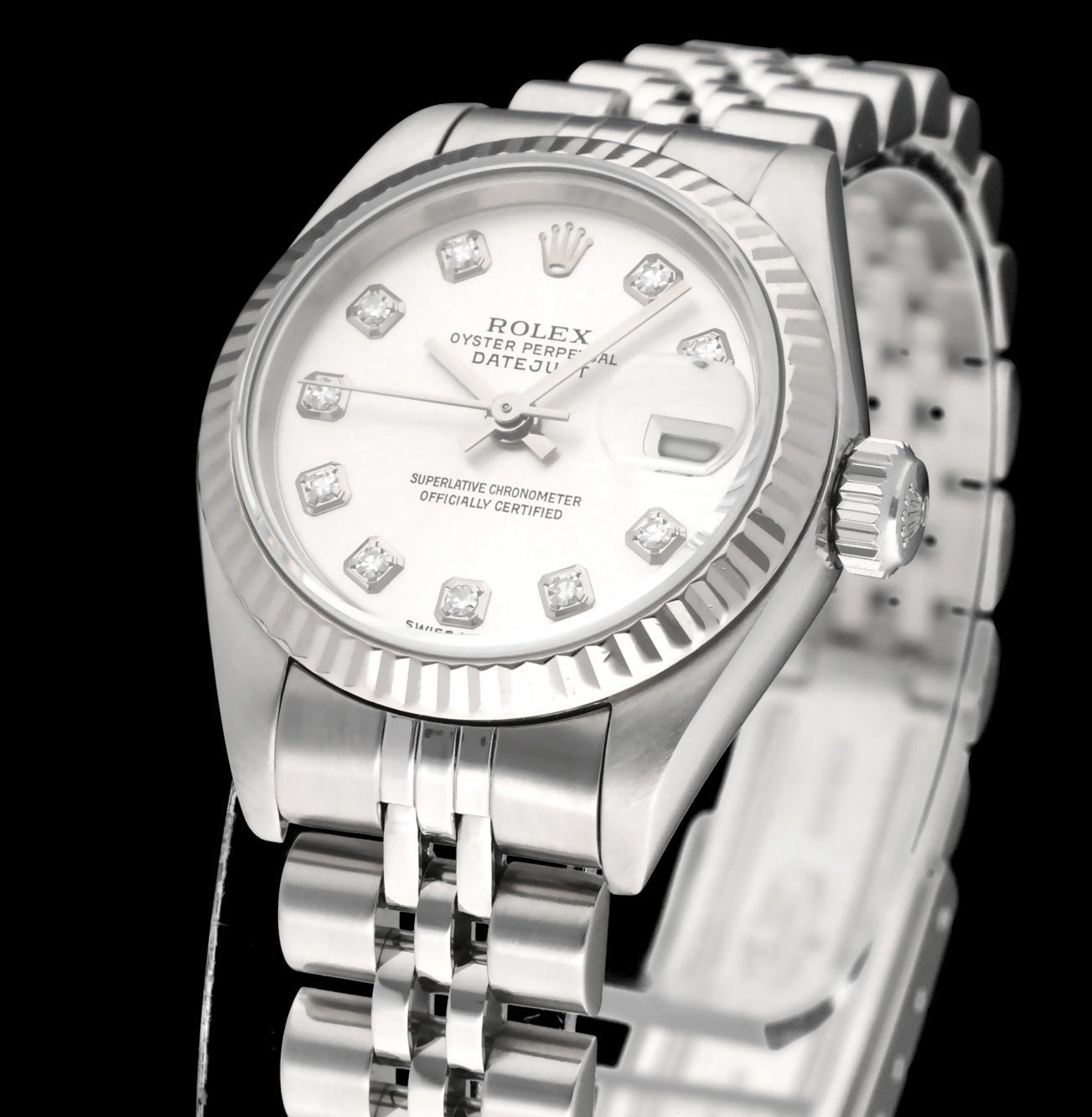 Rolex Oyster Perpetual Lady Datejust 79174G - 2004 - Rolex horloge - Rolex kopen - Rolex dames horloge - Trophies Watches