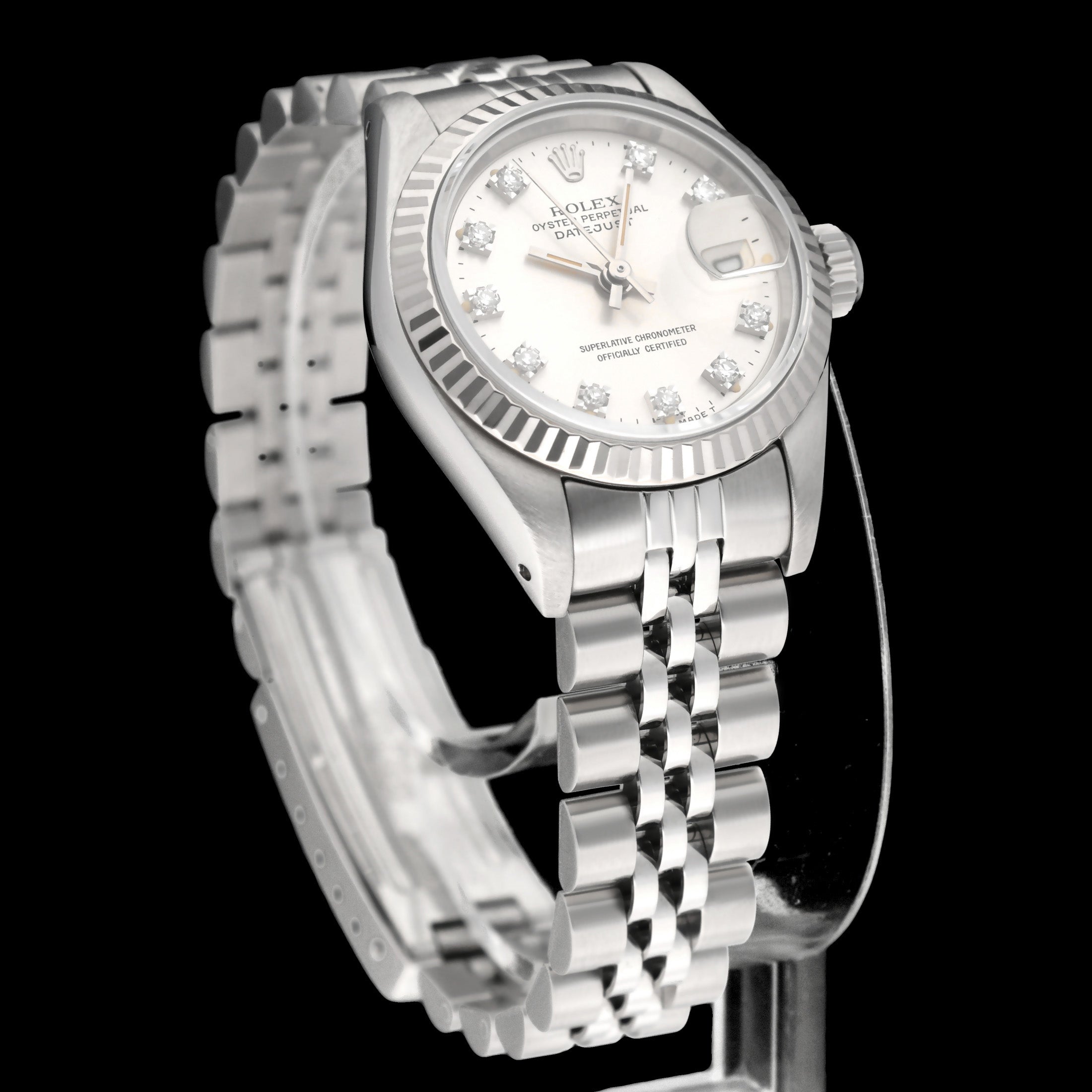 Rolex Oyster Perpetual Lady Datejust 69174G - 1990 - Rolex horloge - Rolex kopen - Rolex dames horloge - Trophies Watches