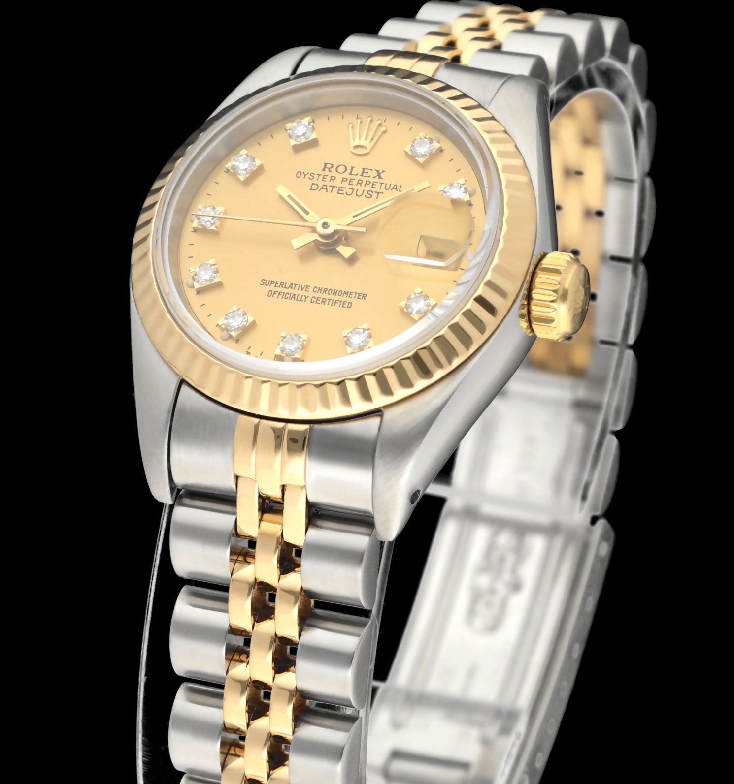 Rolex Lady-Datejust 69173G - 1991 - Rolex horloge - Rolex kopen - Rolex dames horloge - Trophies Watches