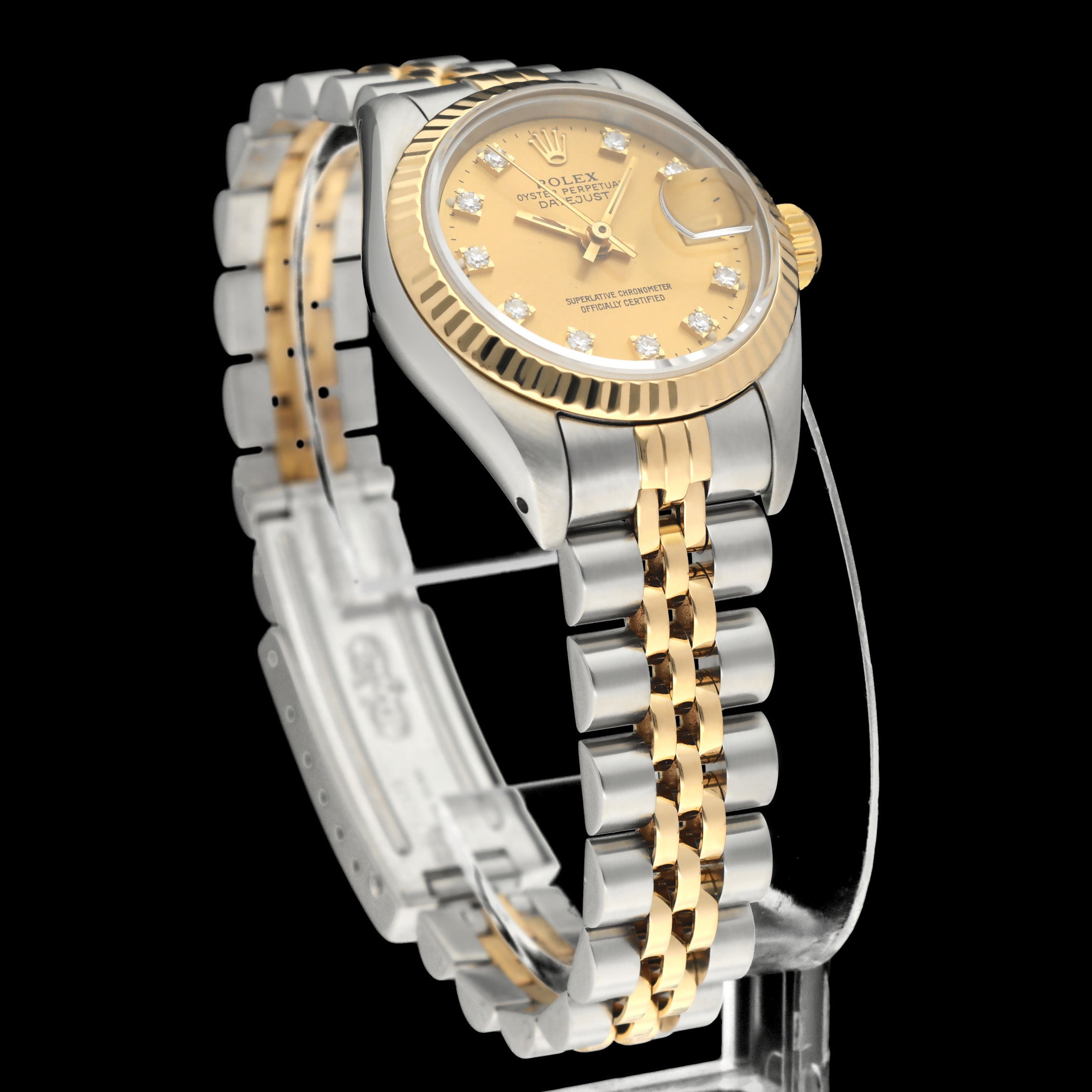 Rolex Lady-Datejust 69173G - 1991 - Rolex horloge - Rolex kopen - Rolex dames horloge - Trophies Watches