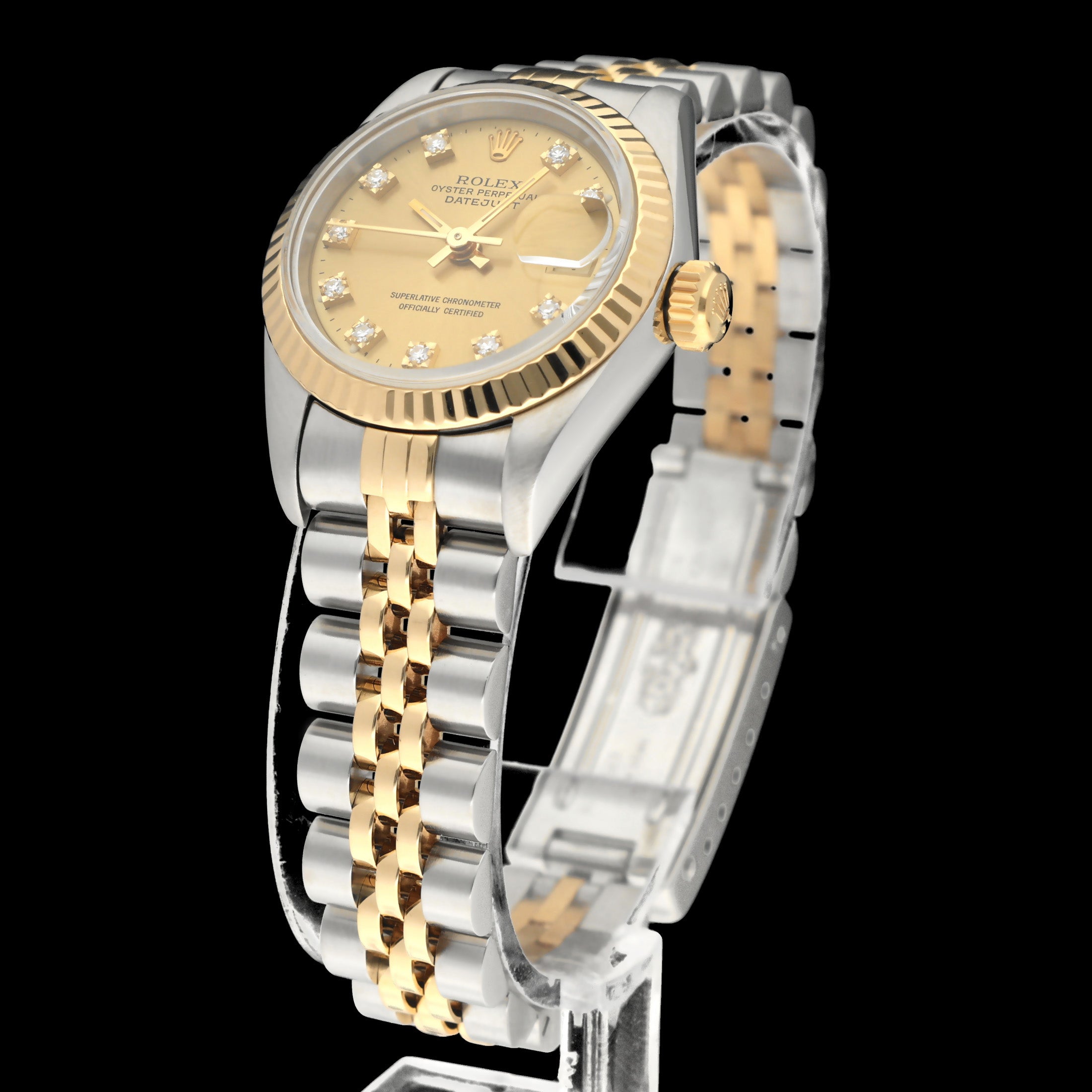 Rolex Lady-Datejust 69173G - 1993 - Rolex horloge - Rolex kopen - Rolex dames horloge - Trophies Watches