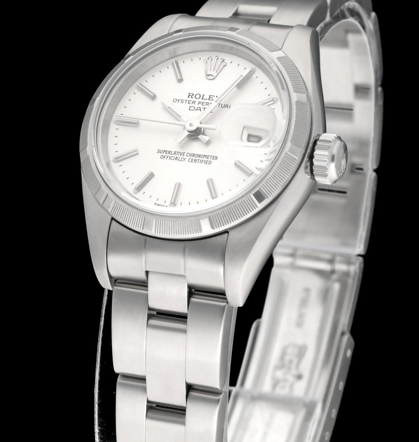 Rolex Oyster Perpetual Lady Date 79190 - 2000 - Rolex horloge - Rolex kopen - Rolex dames horloge - Trophies Watches