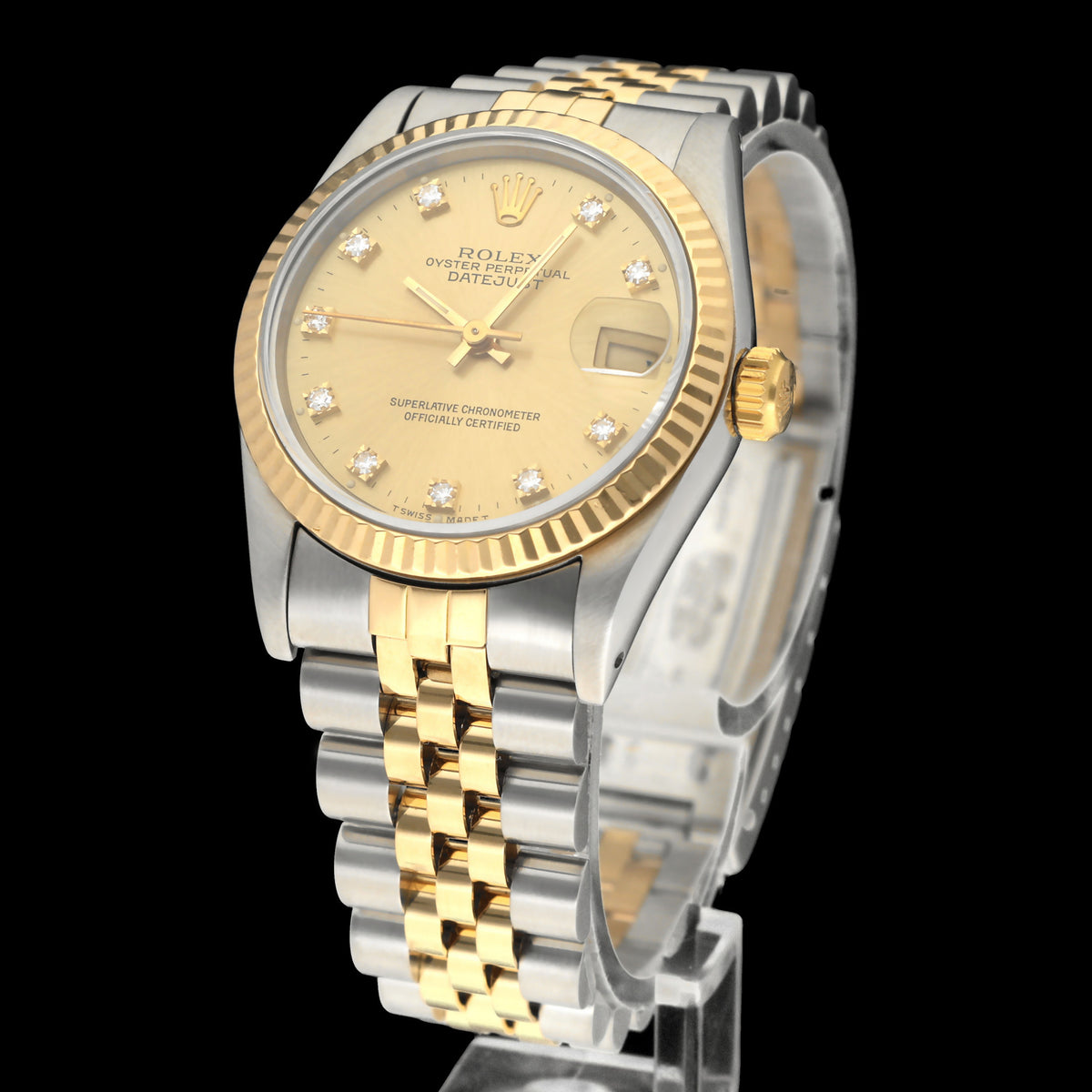 Rolex Lady-Datejust 68273G - 1991 - Rolex horloge - Rolex kopen - Rolex dames horloge - Trophies Watches