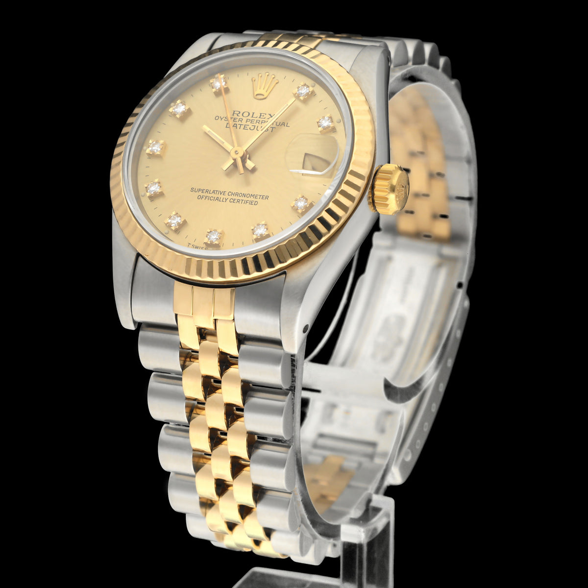 Rolex Lady-Datejust 68273G - 1991 - Rolex horloge - Rolex kopen - Rolex dames horloge - Trophies Watches
