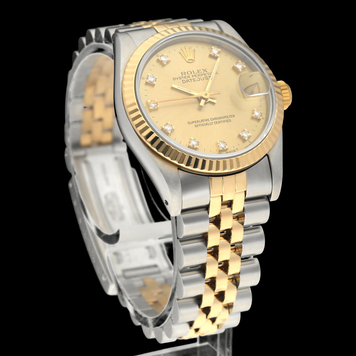 Rolex Lady-Datejust 68273G - 1991 - Rolex horloge - Rolex kopen - Rolex dames horloge - Trophies Watches