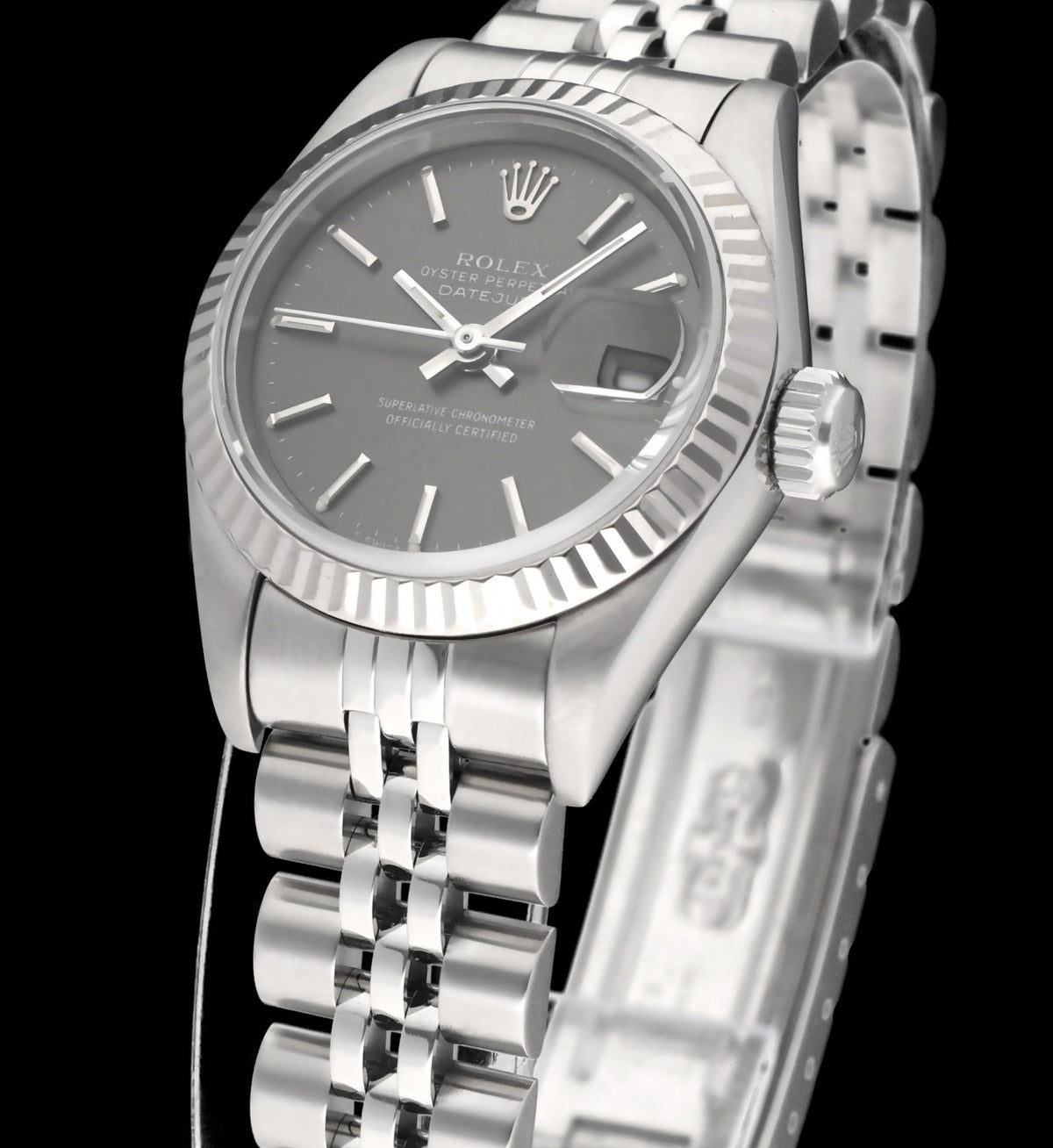 Rolex Oyster Perpetual Lady Datejust 69174 - 1995 - Rolex horloge - Rolex kopen - Rolex dames horloge - Trophies Watches