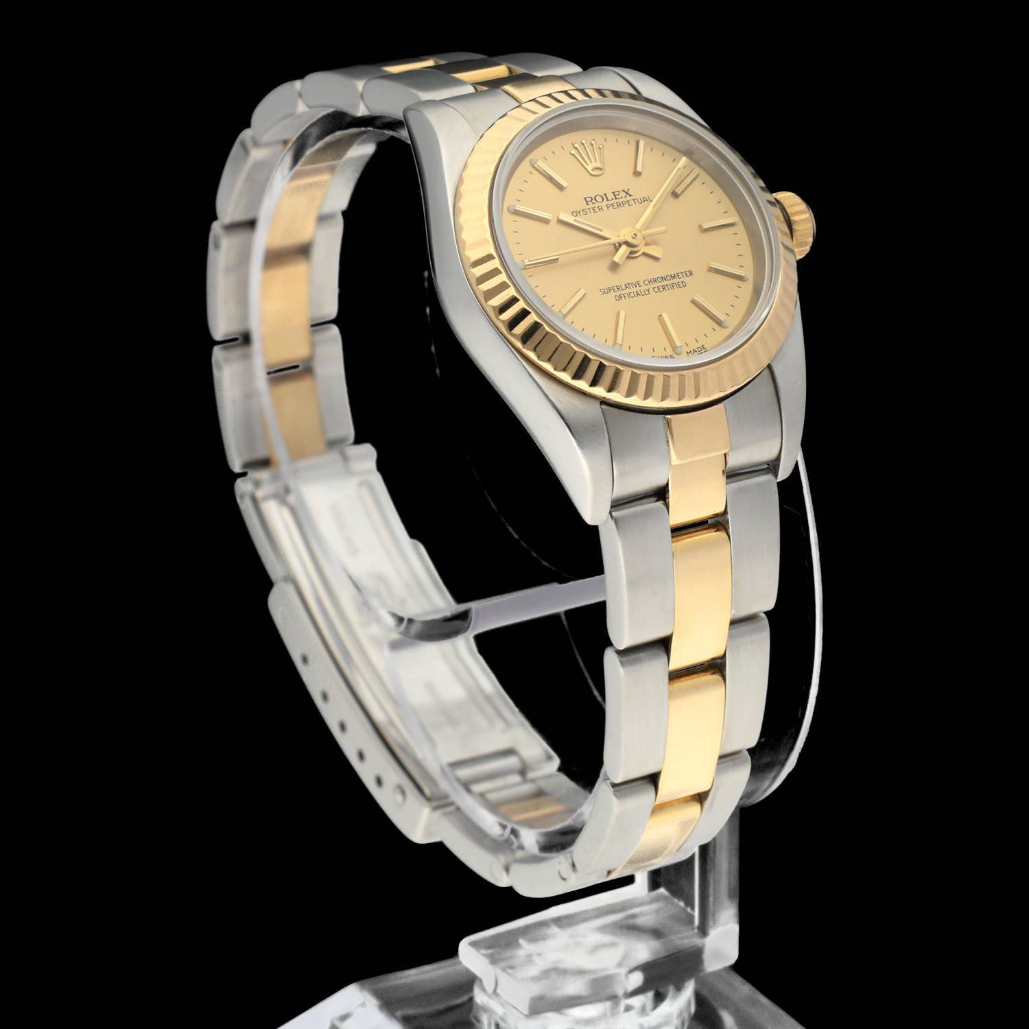 Rolex Oyster Perpetual 76193, Box & Papers, 2002