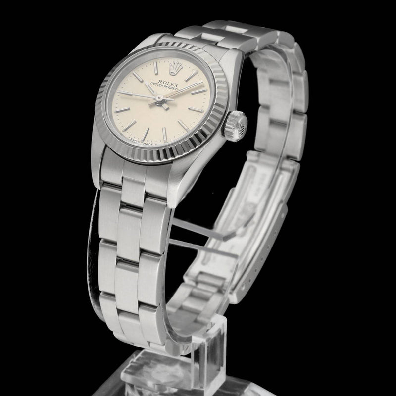 Rolex Oyster Perpetual 67194 - 1997 - Rolex horloge - Rolex kopen - Rolex dames horloge - Trophies Watches