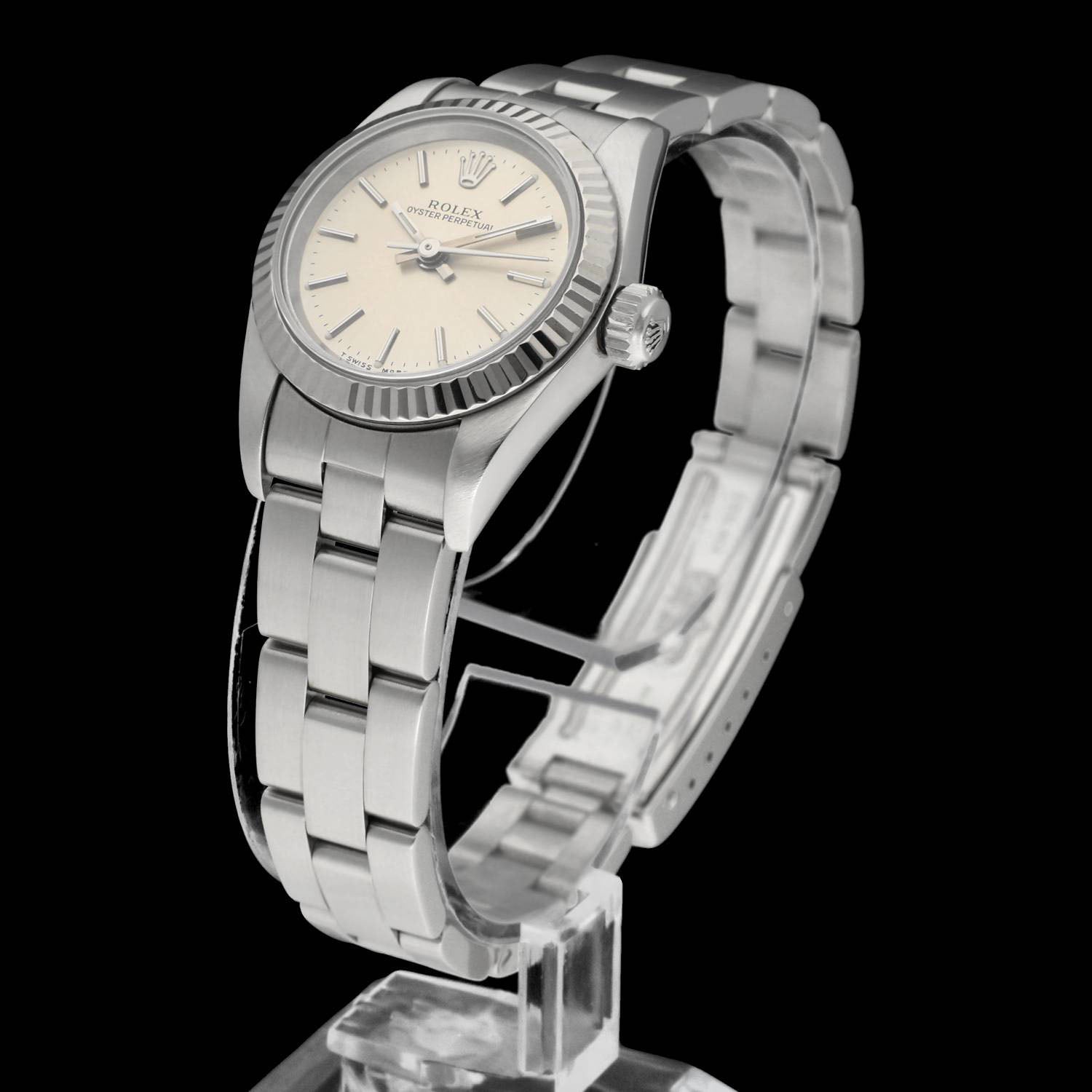 Rolex Oyster Perpetual 67194 - 1997 - Rolex horloge - Rolex kopen - Rolex dames horloge - Trophies Watches