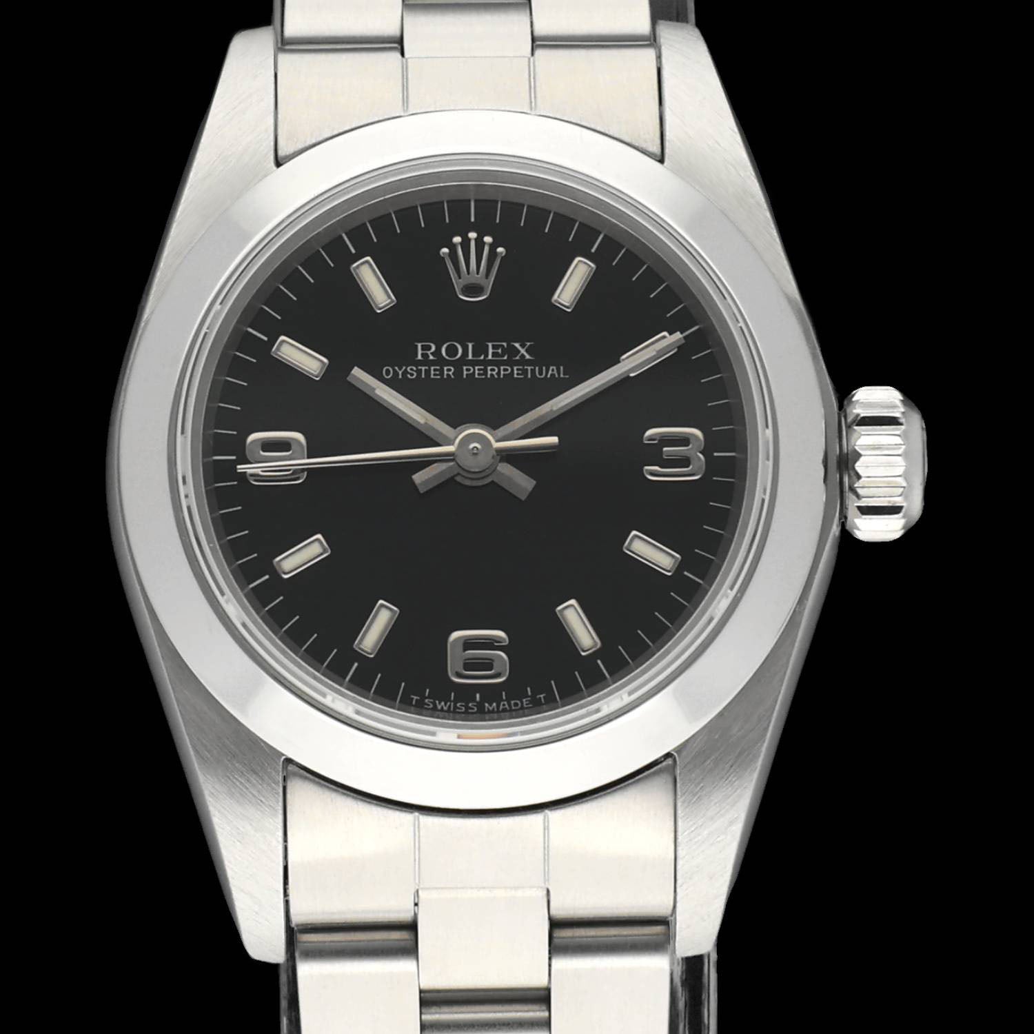 Rolex Oyster Perpetual 67180 - 1998 - Rolex horloge - Rolex kopen - Rolex dames horloge - Trophies Watches