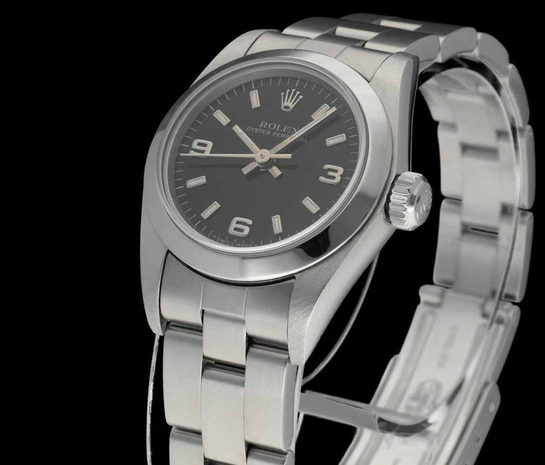 Rolex Oyster Perpetual 67180 - 1998 - Rolex horloge - Rolex kopen - Rolex dames horloge - Trophies Watches