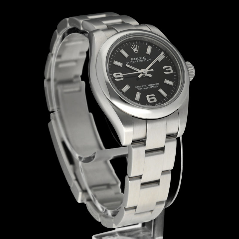 Rolex Oyster Perpetual 176200 - 2011 - Rolex horloge - Rolex kopen - Rolex dames horloge - Trophies Watches
