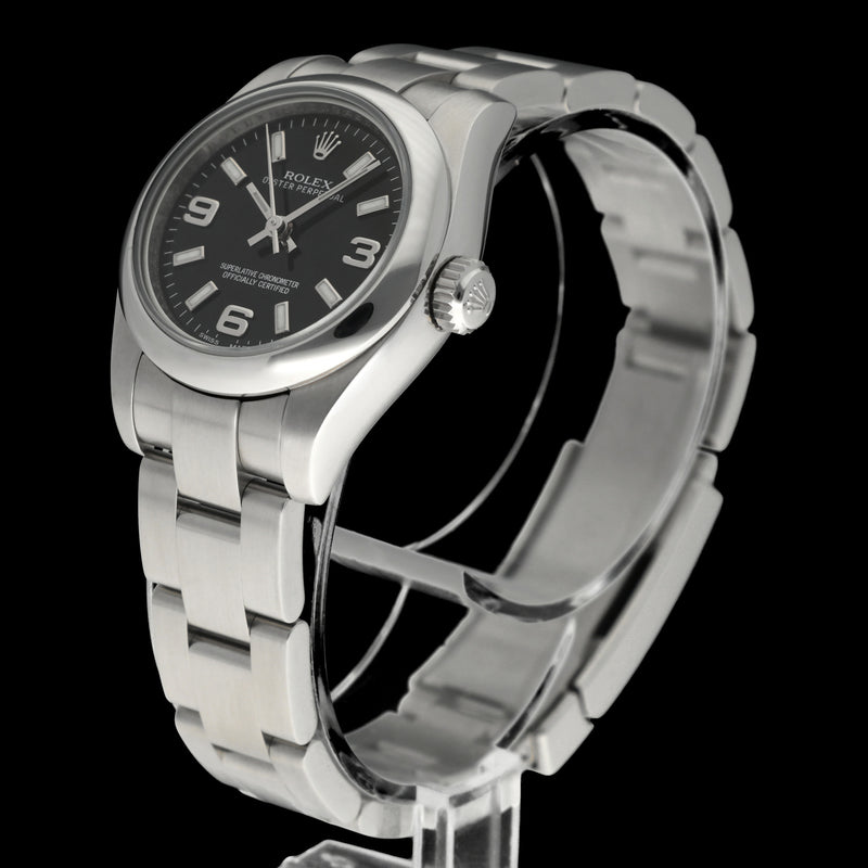Rolex Oyster Perpetual 176200 - 2011 - Rolex horloge - Rolex kopen - Rolex dames horloge - Trophies Watches