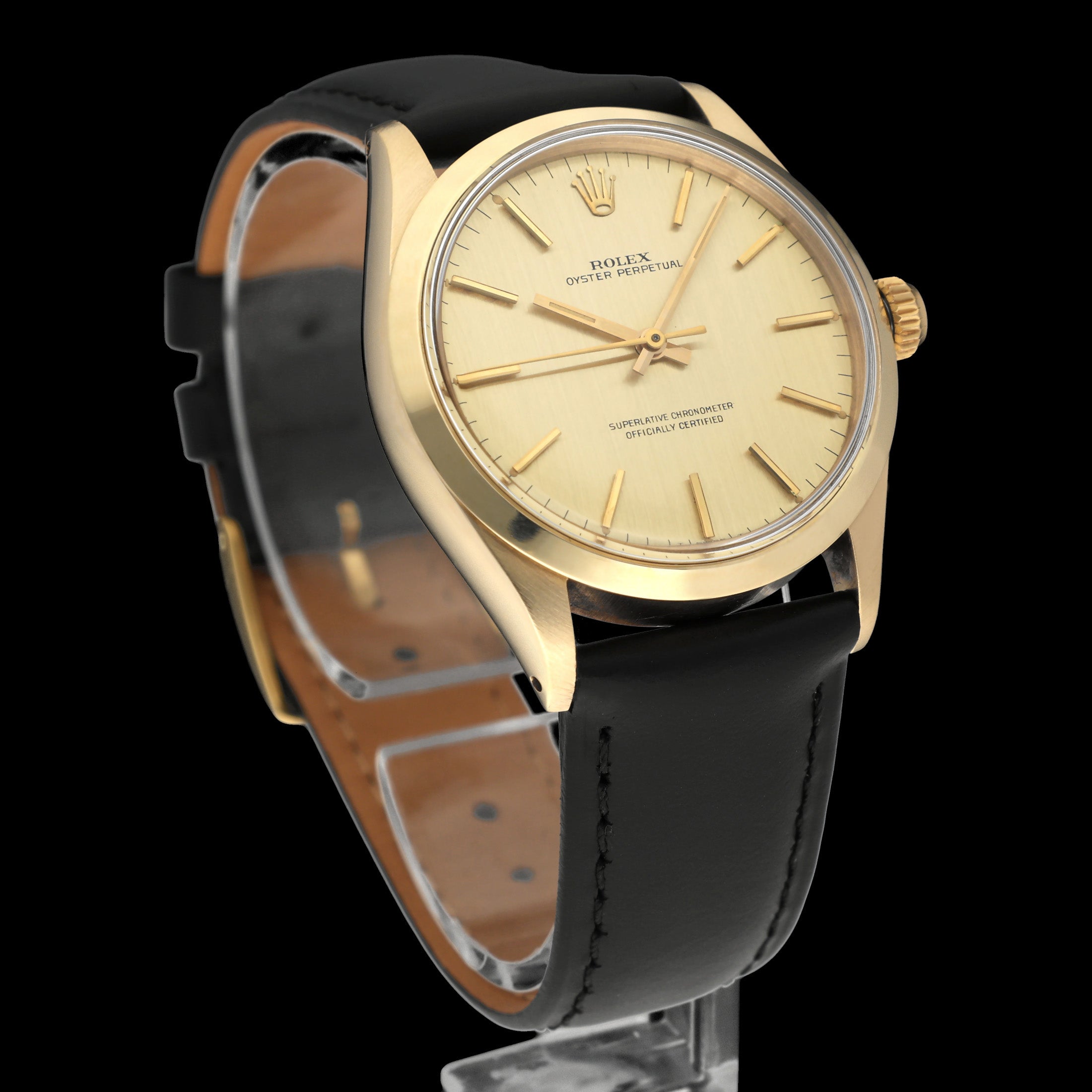 Rolex Oyster Perpetual 34 1002 - 1966 - Rolex horloge - Rolex kopen - Rolex heren horloge - Trophies Watches