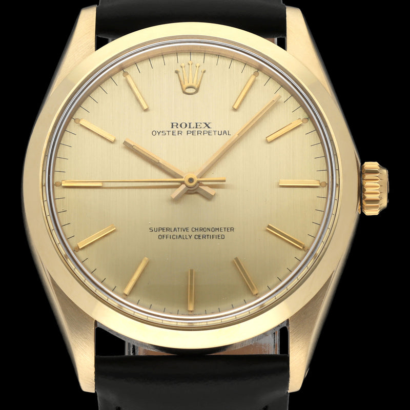 Rolex Oyster Perpetual 34 1002 - 1966 - Rolex horloge - Rolex kopen - Rolex heren horloge - Trophies Watches