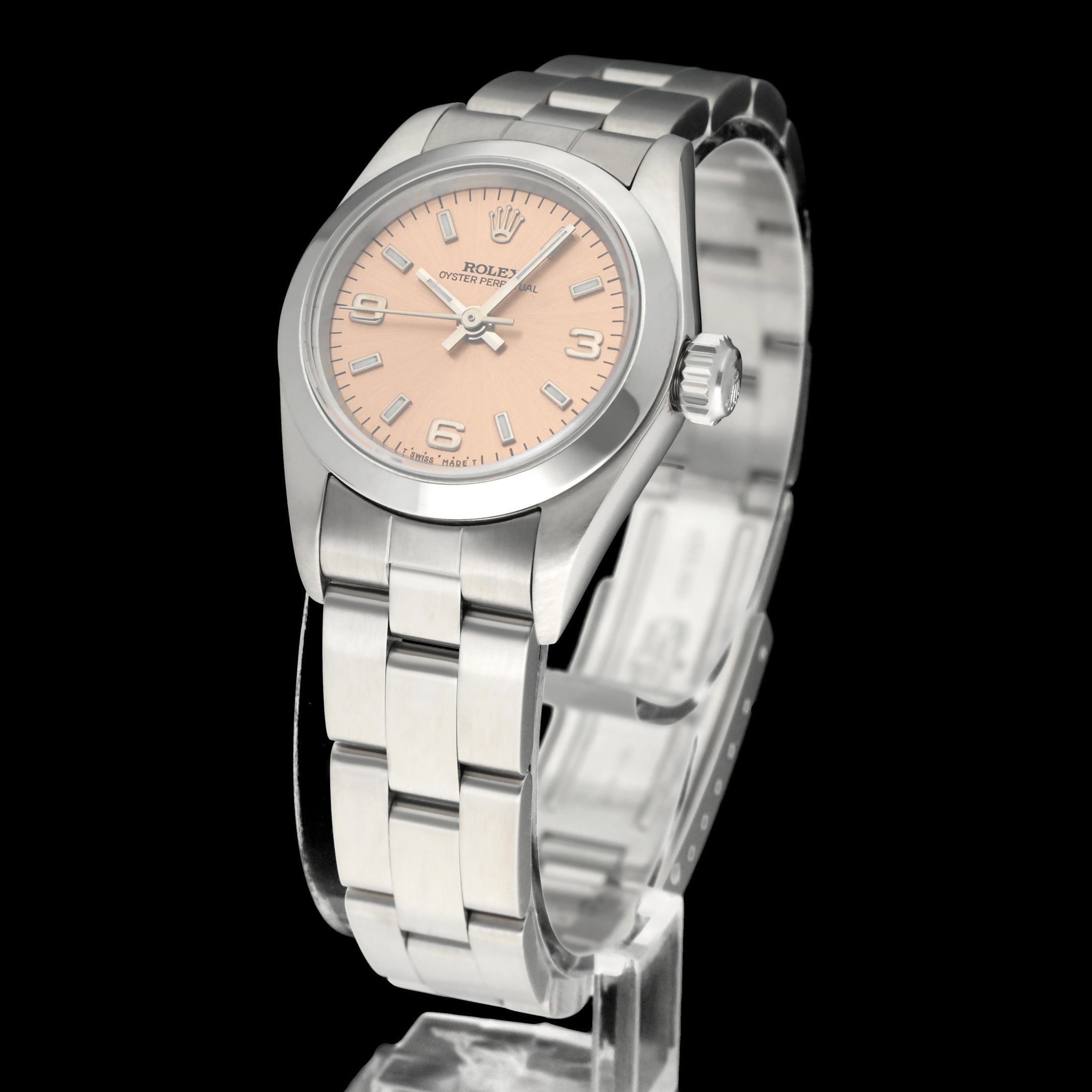 Rolex Oyster Perpetual 67180 - 1998 - Rolex horloge - Rolex kopen - Rolex dames horloge - Trophies Watches