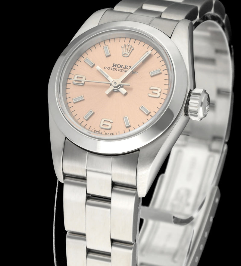 Rolex Oyster Perpetual 67180 - 1998 - Rolex horloge - Rolex kopen - Rolex dames horloge - Trophies Watches