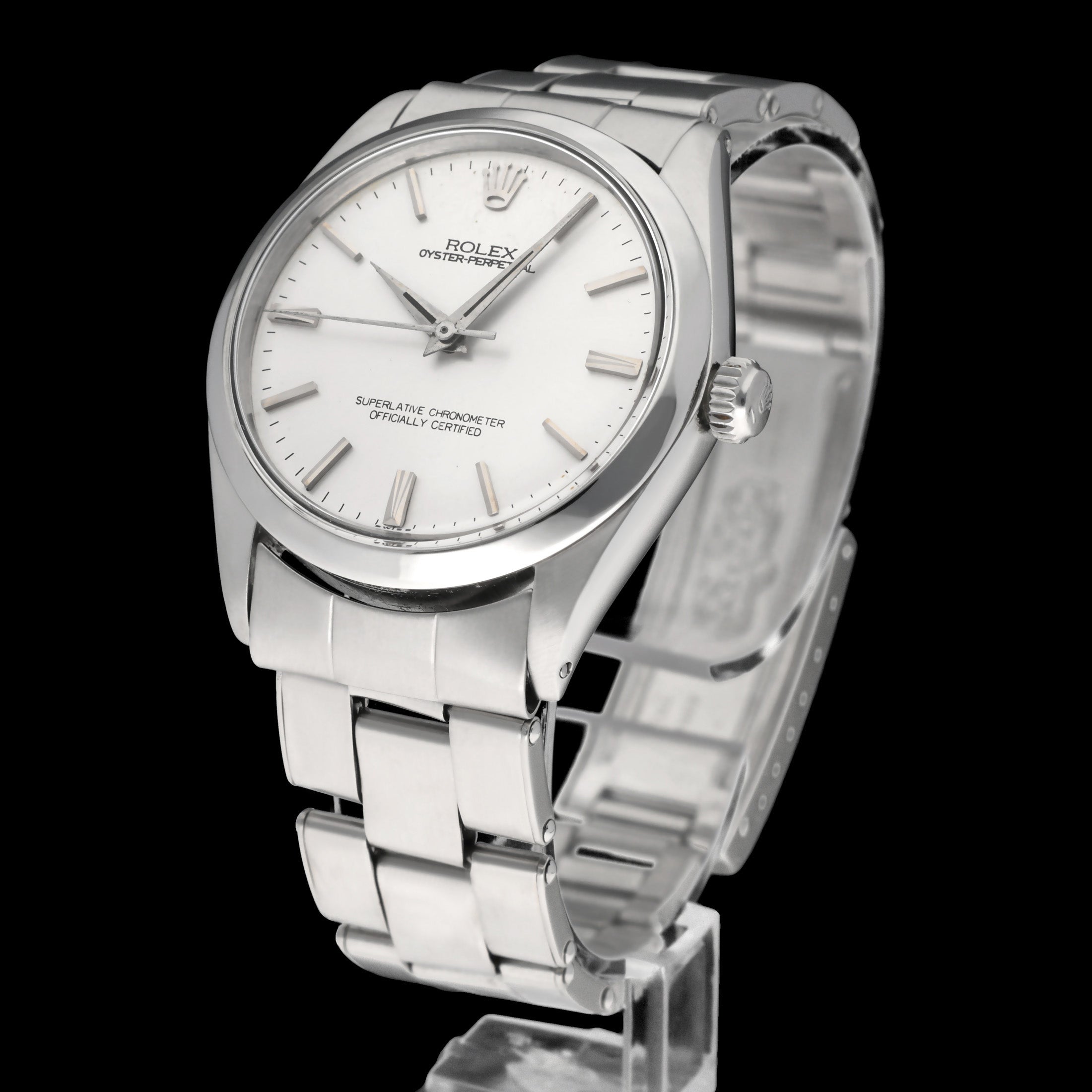 Rolex Oyster Perpetual 34 1002 - 1964 - Rolex horloge - Rolex kopen - Rolex heren horloge - Trophies Watches