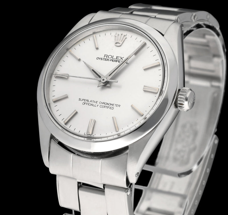Rolex Oyster Perpetual 34 1002 - 1964 - Rolex horloge - Rolex kopen - Rolex heren horloge - Trophies Watches