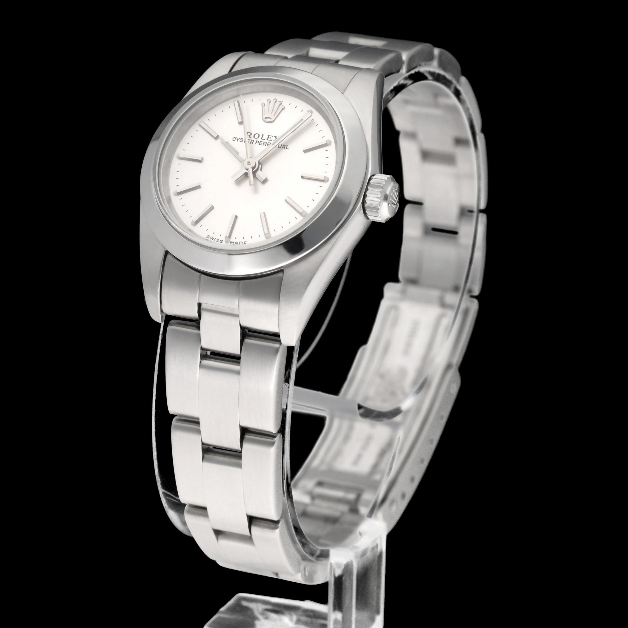 Rolex Oyster Perpetual 76080 - 2003 - Rolex horloge - Rolex kopen - Rolex dames horloge - Trophies Watches