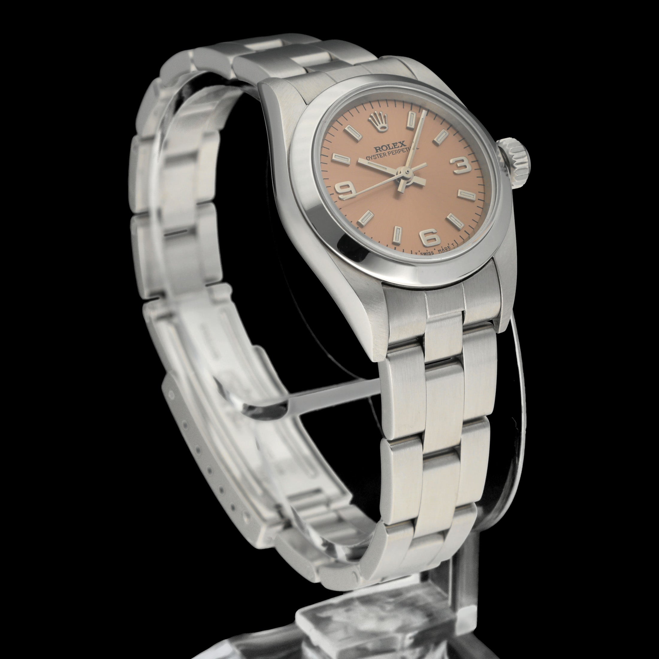 Rolex Oyster Perpetual 76080 - 2002 - Rolex horloge - Rolex kopen - Rolex dames horloge - Trophies Watches