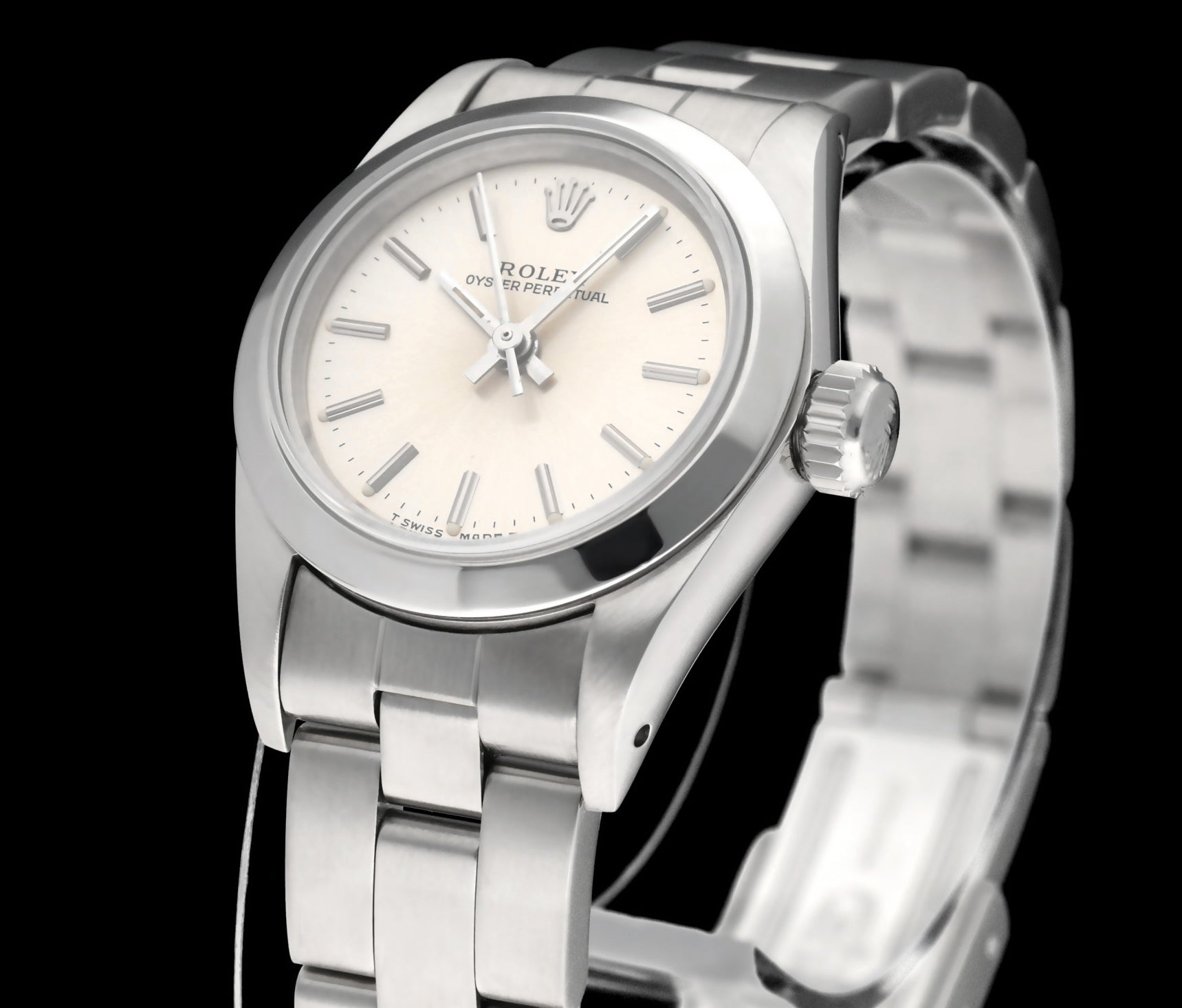 Rolex Oyster Perpetual 67180 - 1990 - Rolex horloge - Rolex kopen - Rolex dames horloge - Trophies Watches