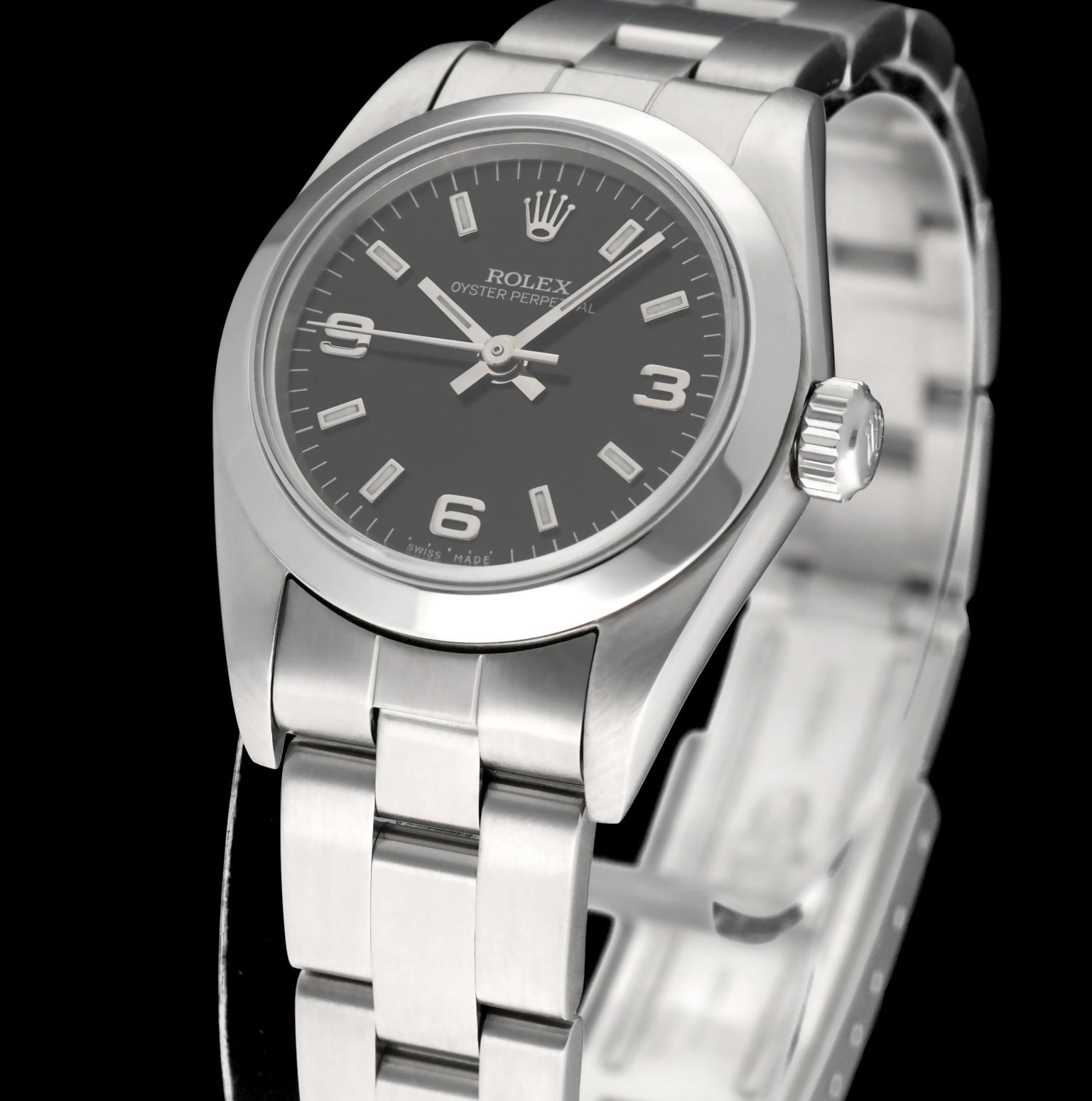 Rolex Oyster Perpetual 76080 - 2000 - Rolex horloge - Rolex kopen - Rolex dames horloge - Trophies Watches