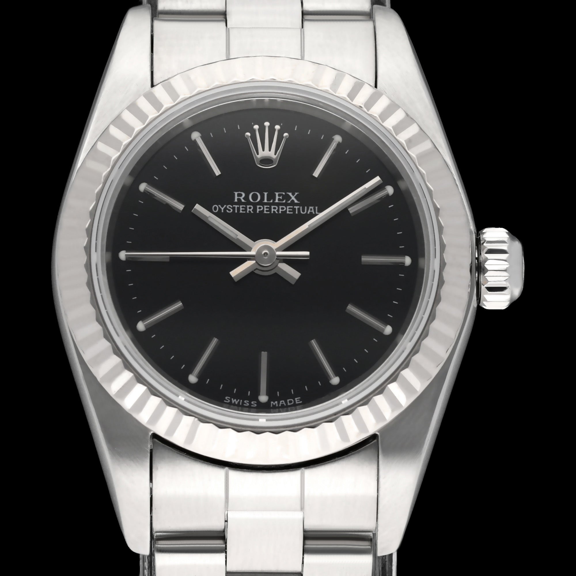Rolex Oyster Perpetual 76094 - 2005 - Rolex horloge - Rolex kopen - Rolex dames horloge - Trophies Watches