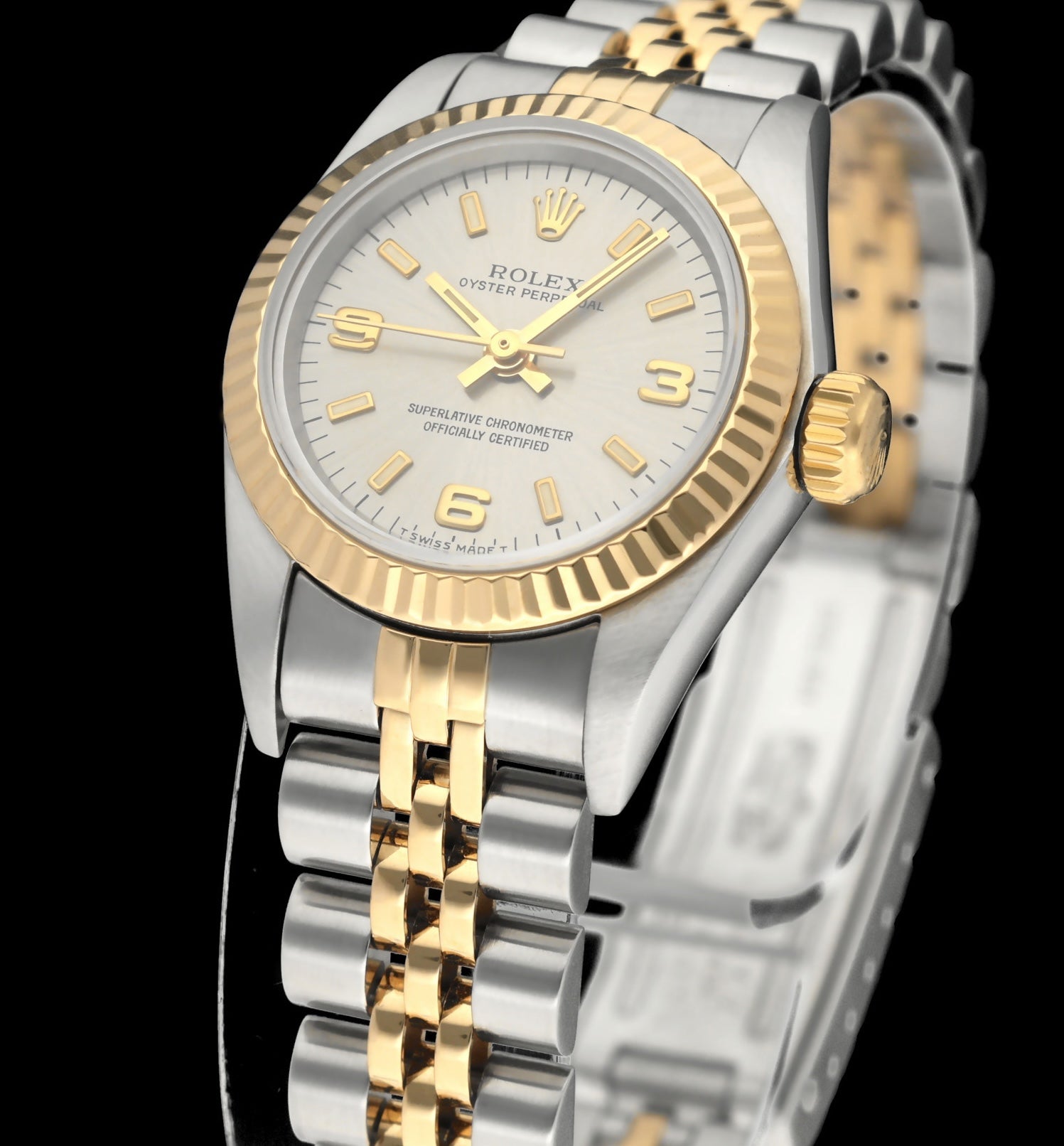 Rolex Oyster Perpetual 67193 - 1996 - Rolex horloge - Rolex kopen - Rolex dames horloge - Trophies Watches