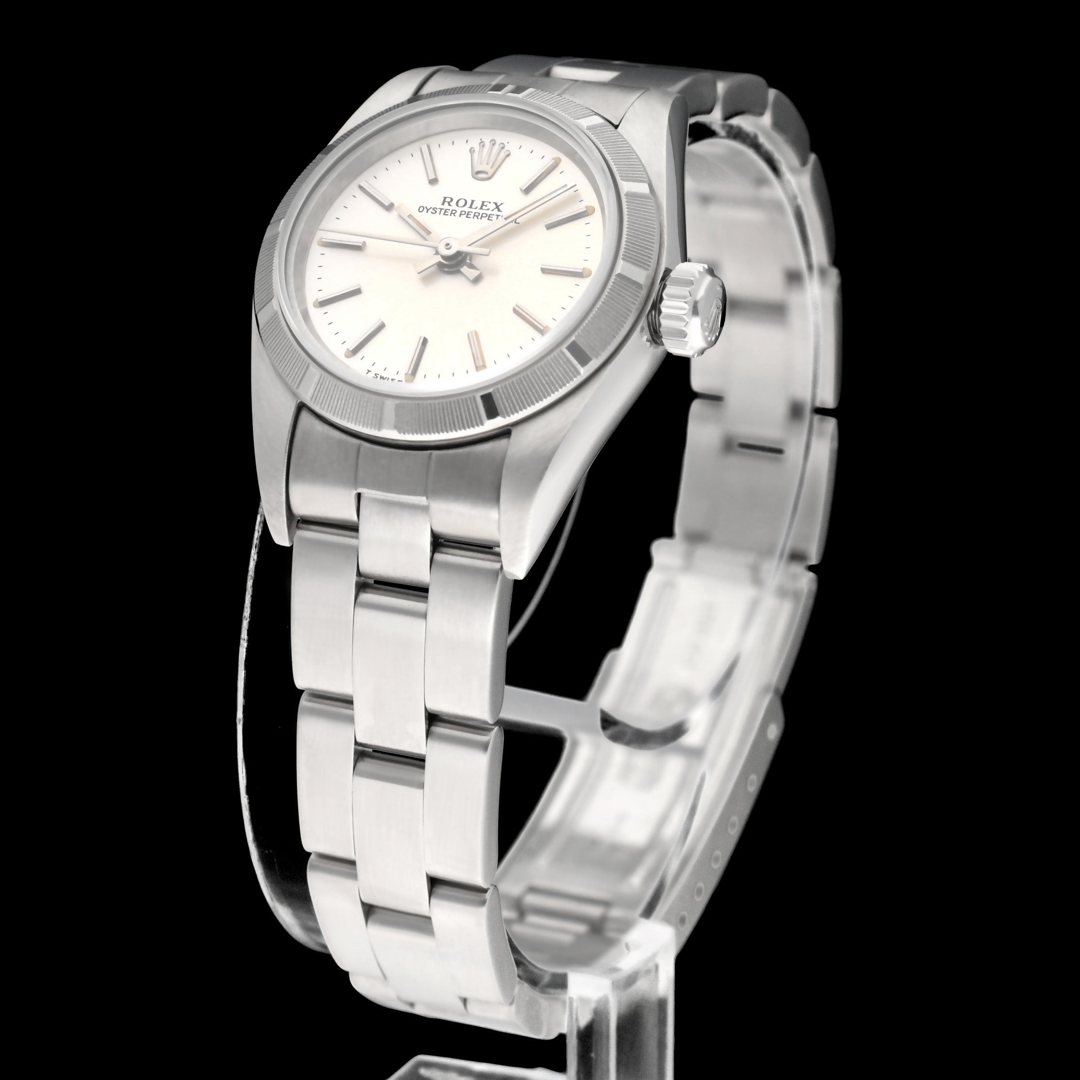 Rolex Oyster Perpetual 67230 - 1997 - Rolex horloge - Rolex kopen - Rolex dames horloge - Trophies Watches