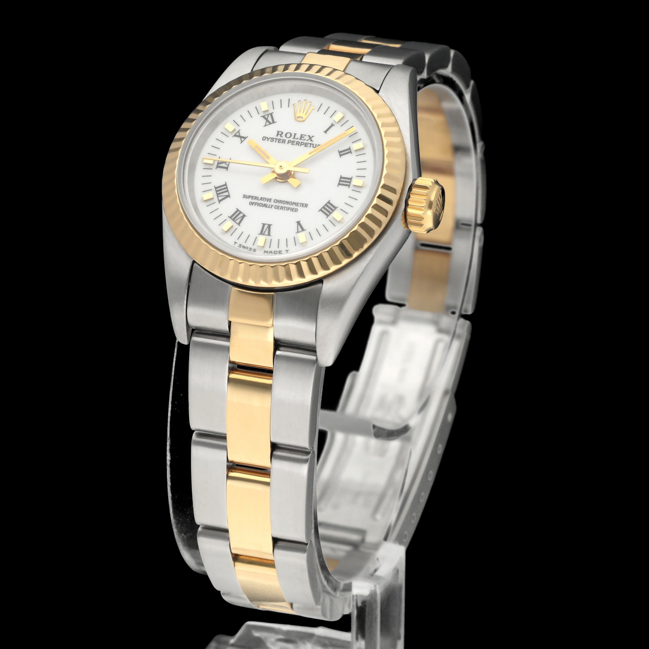 Rolex Oyster Perpetual 67193 - 1997 - Rolex horloge - Rolex kopen - Rolex dames horloge - Trophies Watches