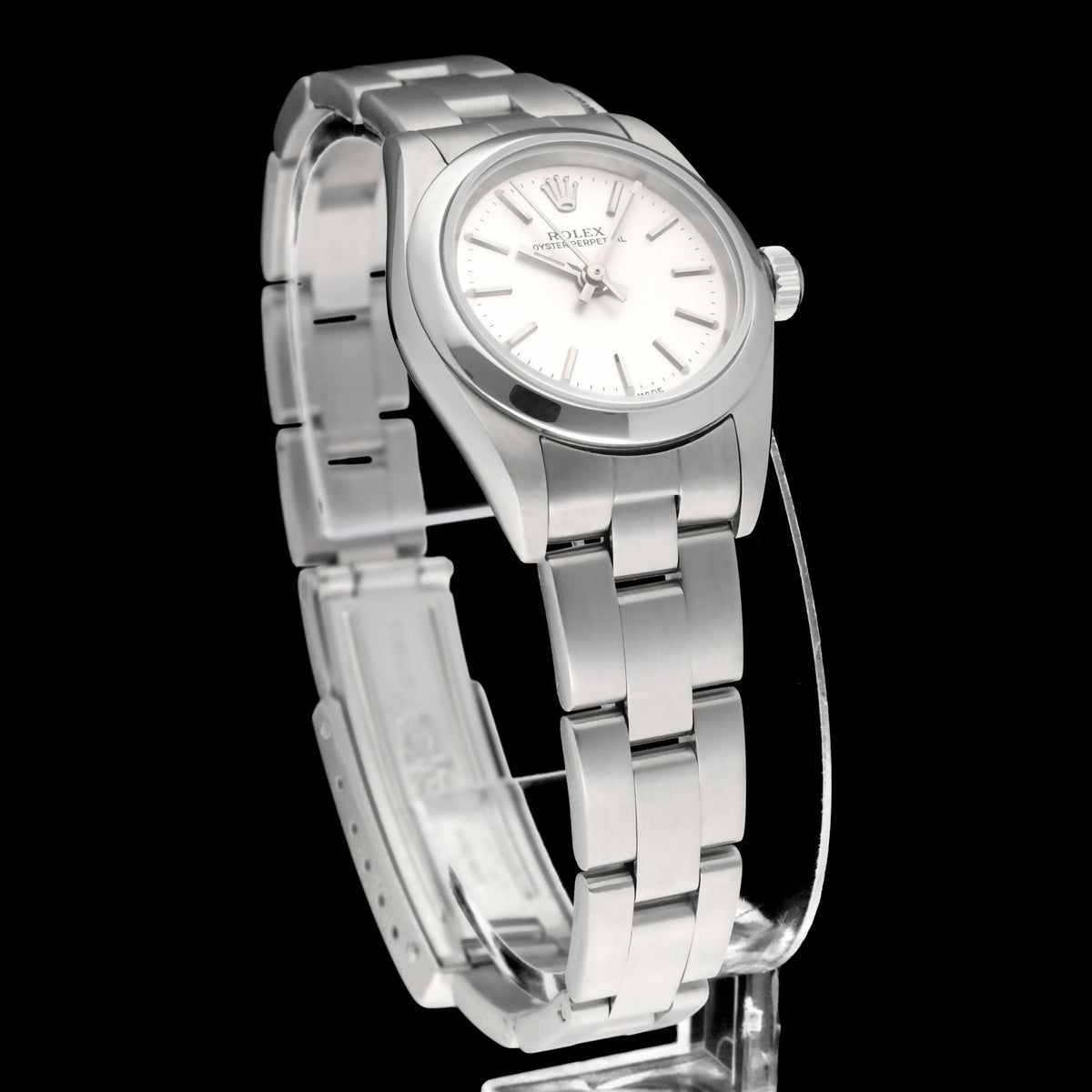 Rolex Oyster Perpetual 76080 - 2002 - Rolex horloge - Rolex kopen - Rolex dames horloge - Trophies Watches