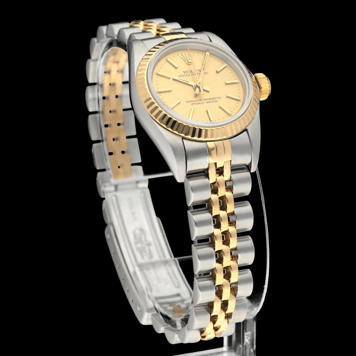 Rolex Oyster Perpetual 67193 - 1995 - Rolex horloge - Rolex kopen - Rolex dames horloge - Trophies Watches