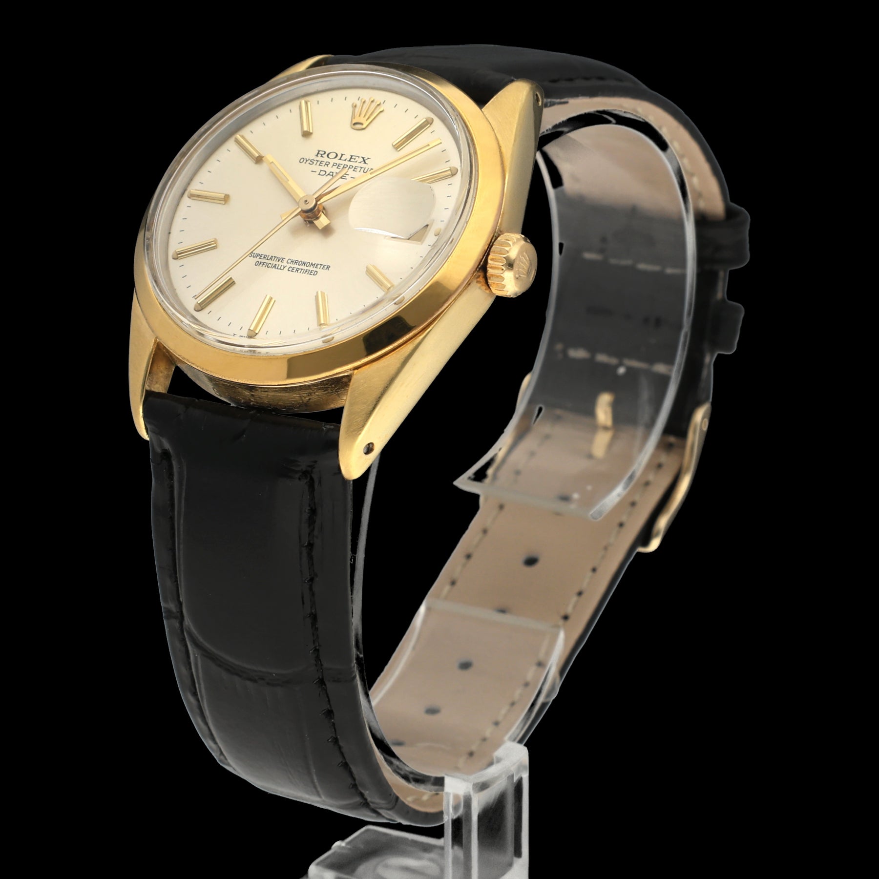 Rolex Oyster Perpetual Date 15505 - 1984 - Rolex horloge - Rolex kopen - Rolex heren horloge - Trophies Watches