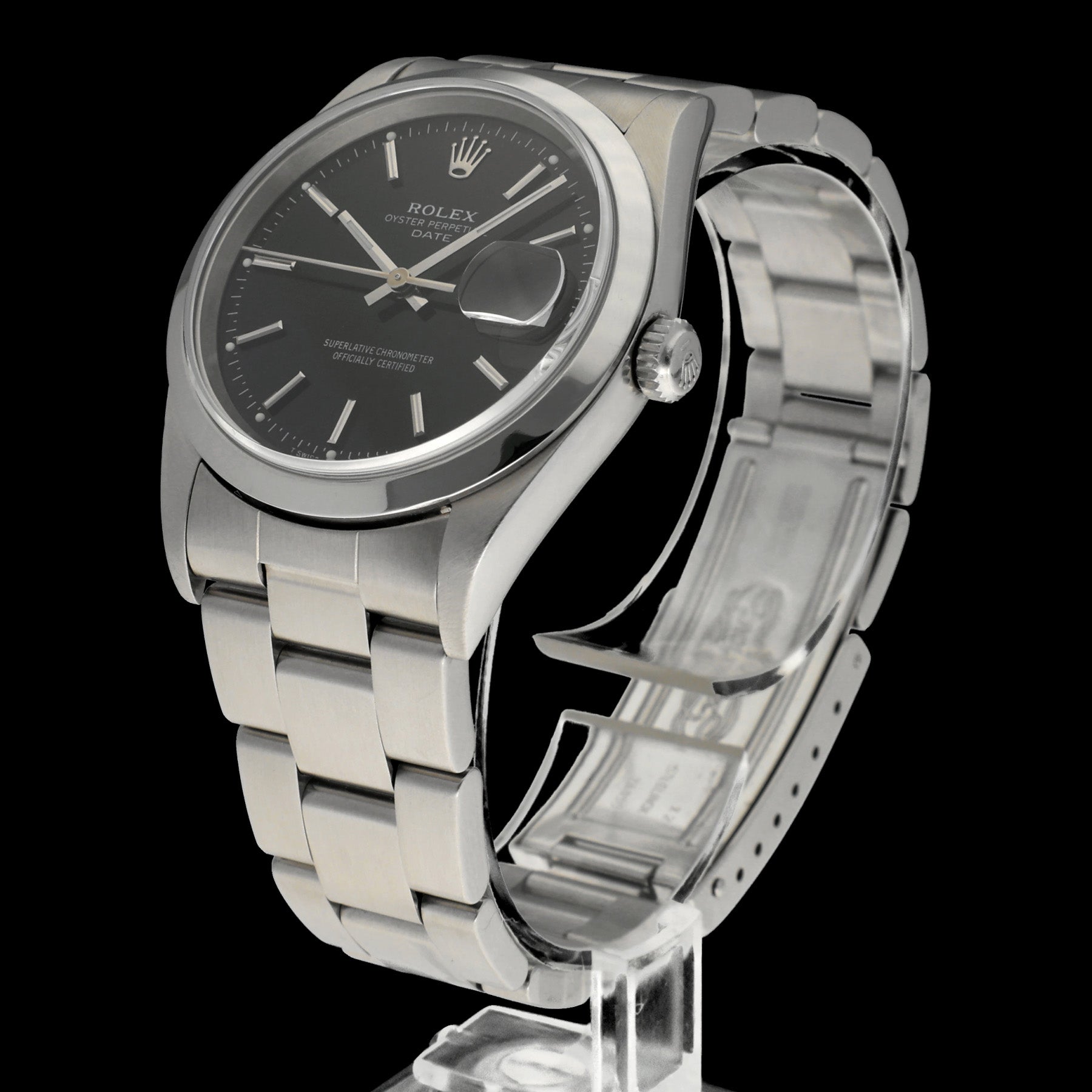 Rolex Oyster Perpetual Date 15200 - 1999 - Rolex horloge - Rolex kopen - Rolex heren horloge - Trophies Watches