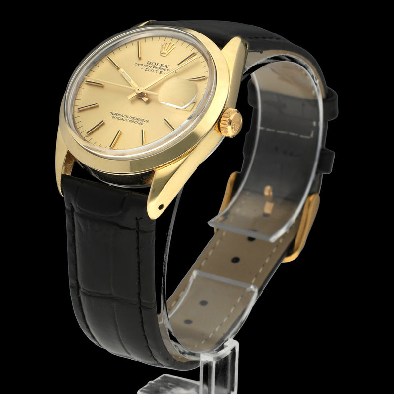 Rolex Oyster Perpetual Date 1550 - 1973 - Rolex horloge - Rolex kopen - Rolex heren horloge - Trophies Watches