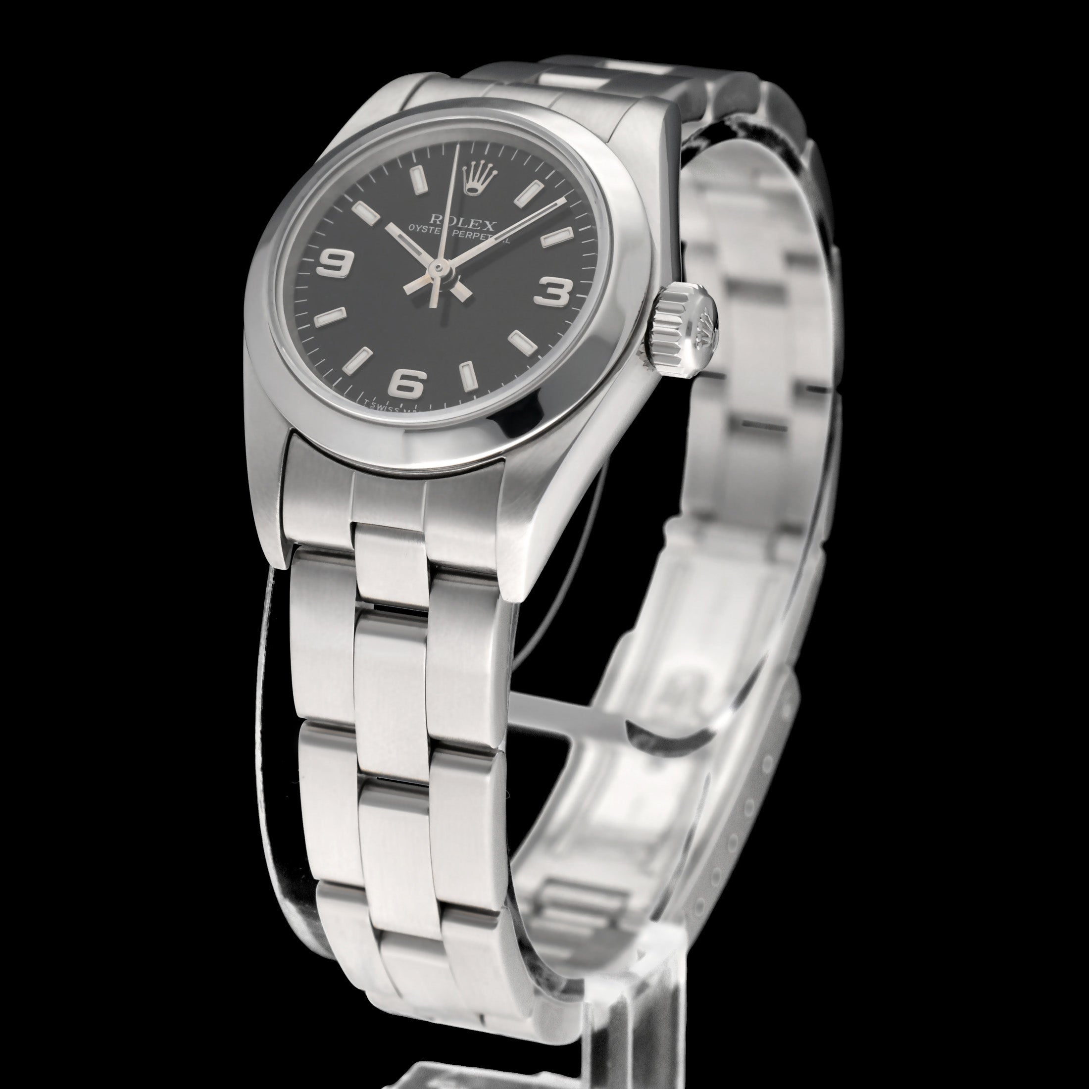 Rolex Oyster Perpetual 67180 - 1995 - Rolex horloge - Rolex kopen - Rolex dames horloge - Trophies Watches