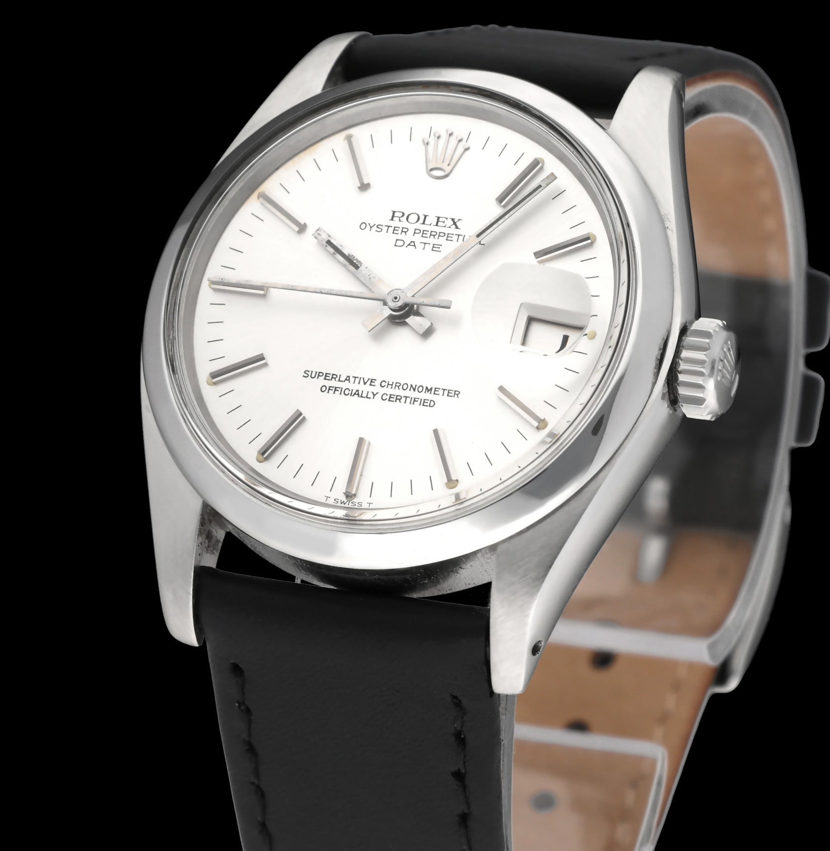 Rolex Oyster Perpetual Date 1500 - 1974 - Rolex horloge - Rolex kopen - Rolex heren horloge - Trophies Watches
