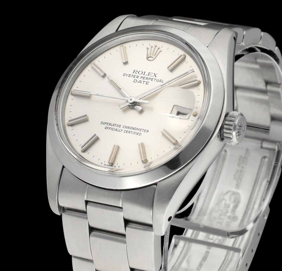 Rolex Oyster Perpetual Date 1500 - 1974 - Rolex horloge - Rolex kopen - Rolex heren horloge - Trophies Watches