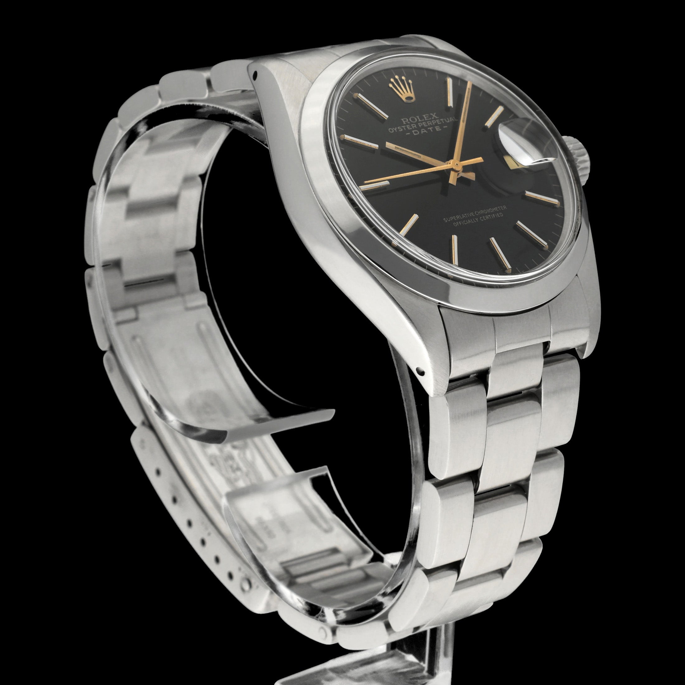 Rolex Oyster Perpetual Date 1500 - 1974 - Rolex horloge - Rolex kopen - Rolex heren horloge - Trophies Watches