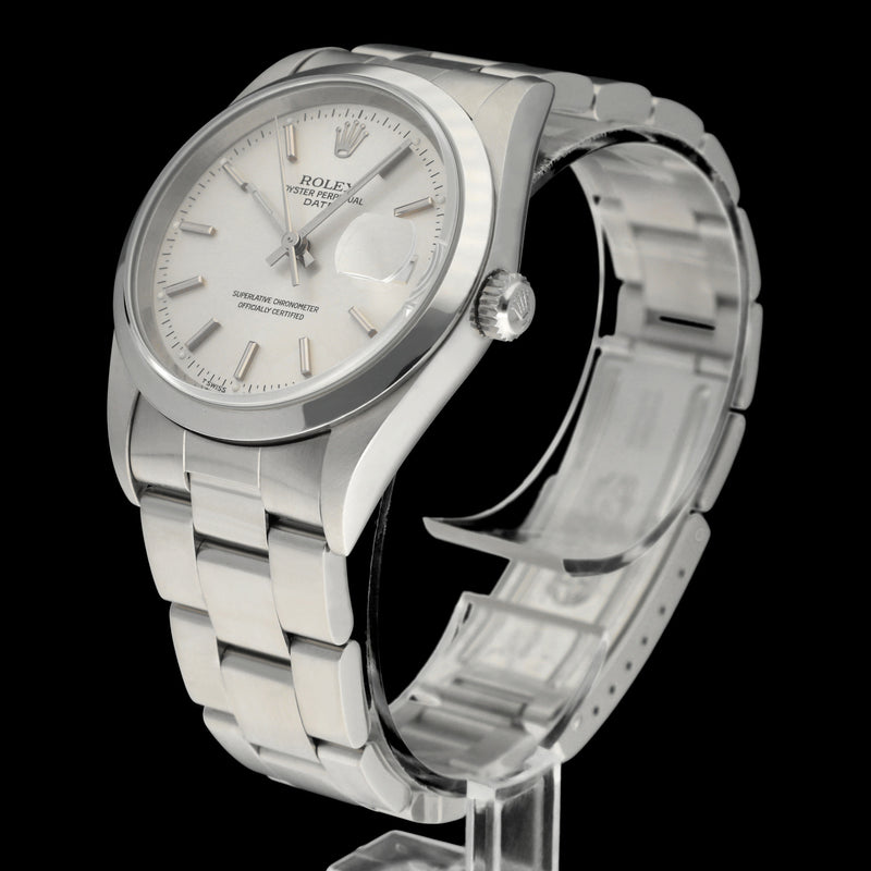 Rolex Oyster Perpetual Date 15200 - 1999 - Rolex horloge - Rolex kopen - Rolex heren horloge - Trophies Watches