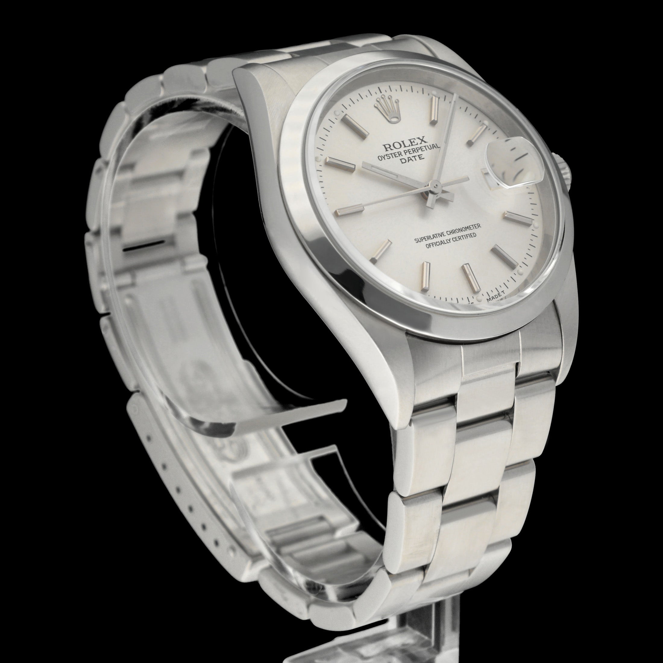 Rolex Oyster Perpetual Date 15200 - 1999 - Rolex horloge - Rolex kopen - Rolex heren horloge - Trophies Watches