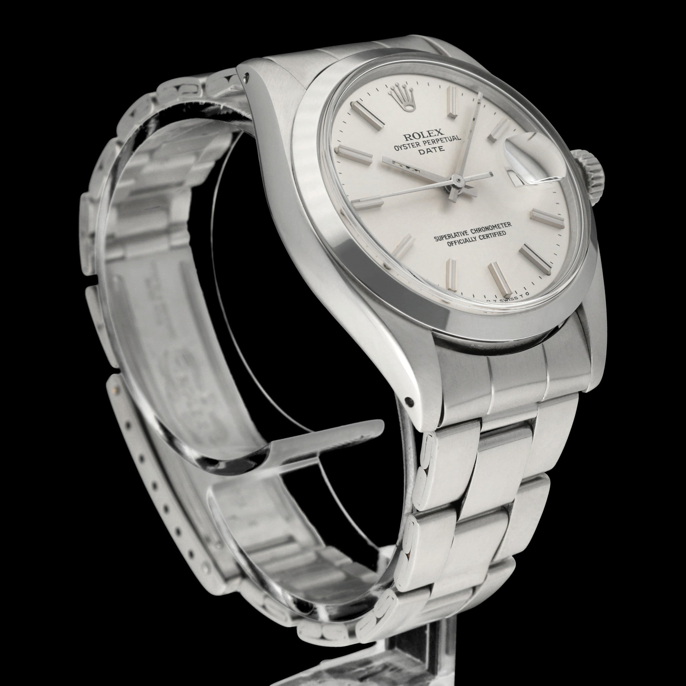 Rolex Oyster Perpetual Date 1500 - 1974 - Sigma Dial - Rolex horloge - Rolex kopen - Rolex heren horloge - Trophies Watches