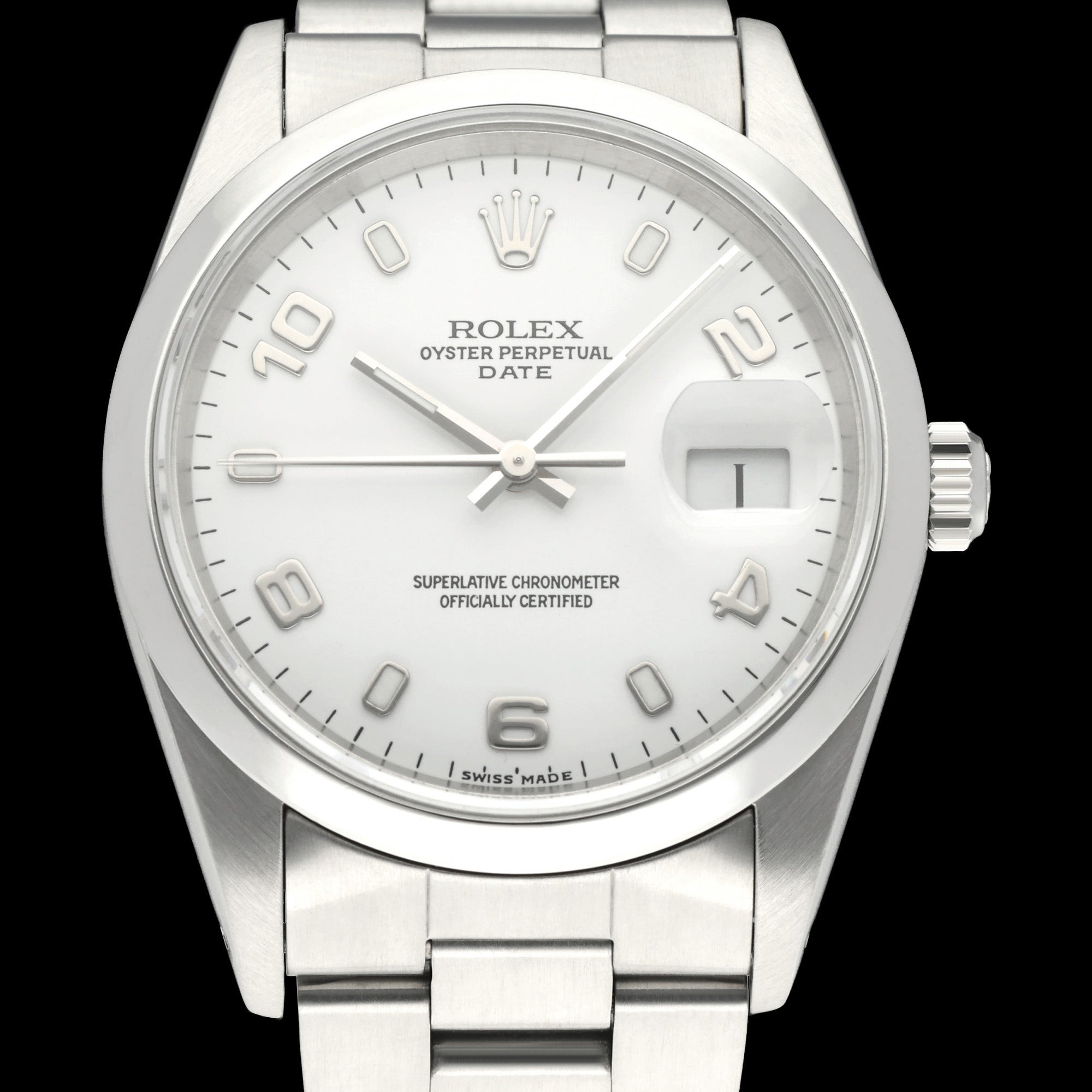 Rolex Oyster Perpetual Date 15200 - 1991 - Rolex horloge - Rolex kopen - Rolex heren horloge - Trophies Watches