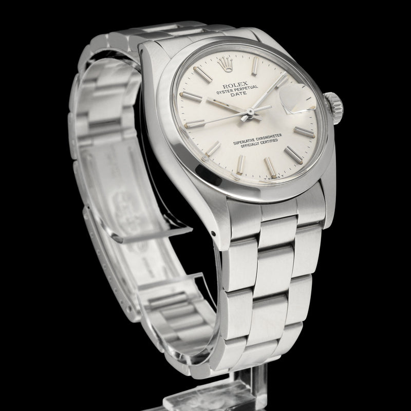 Rolex Oyster Perpetual Date 1500 - 1974 - Rolex horloge - Rolex kopen - Rolex heren horloge - Trophies Watches
